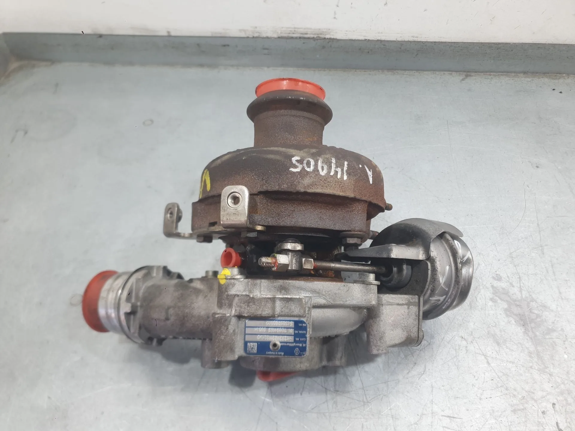 Turbocompresor para Nissan Juke (F15)