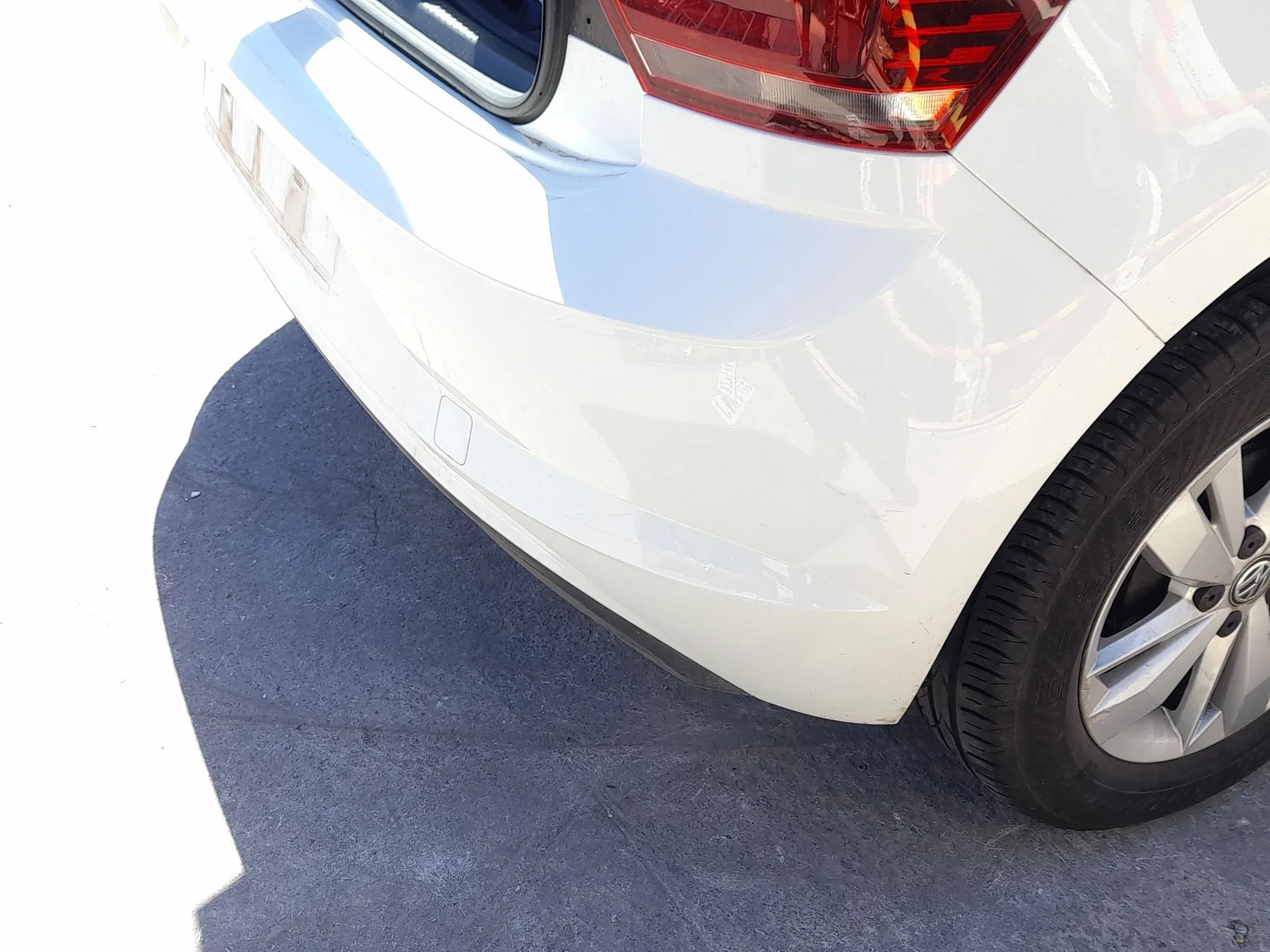 Paragolpes Trasero para Volkswagen Polo Vi (Aw1, Bz1, Ae1)