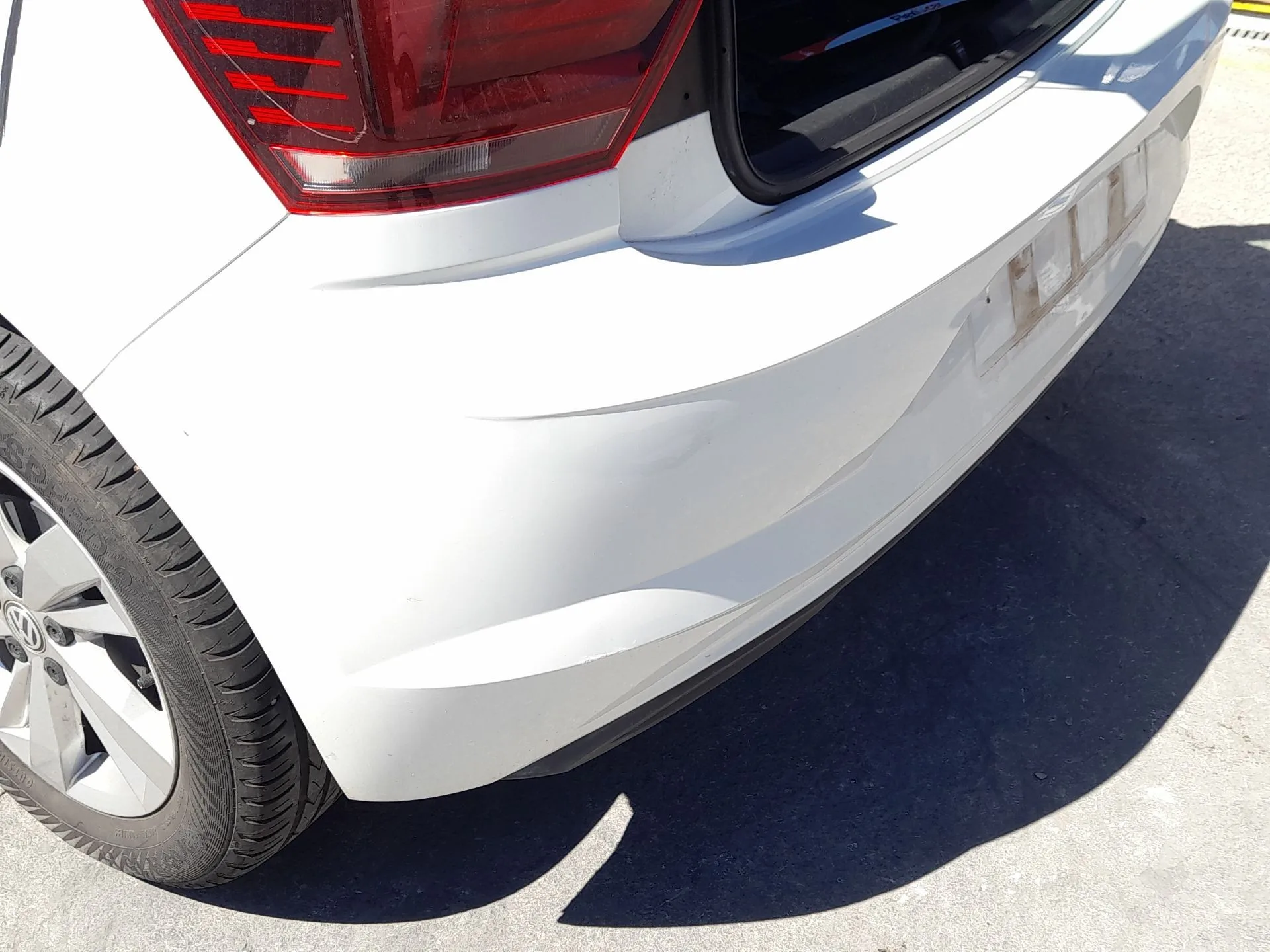 Paragolpes Trasero para Volkswagen Polo Vi (Aw1, Bz1, Ae1)