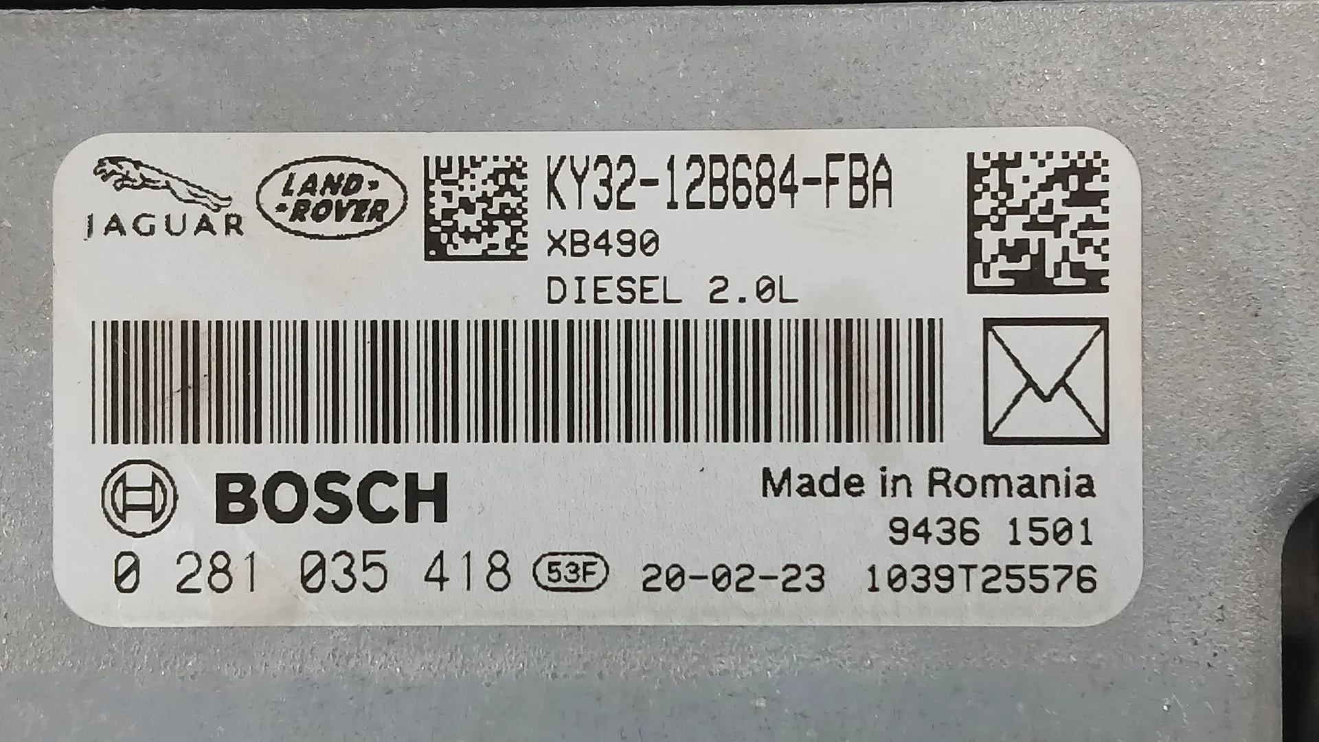 Centralita Motor Uce para Land Rover Range Rover Evoque (L551)