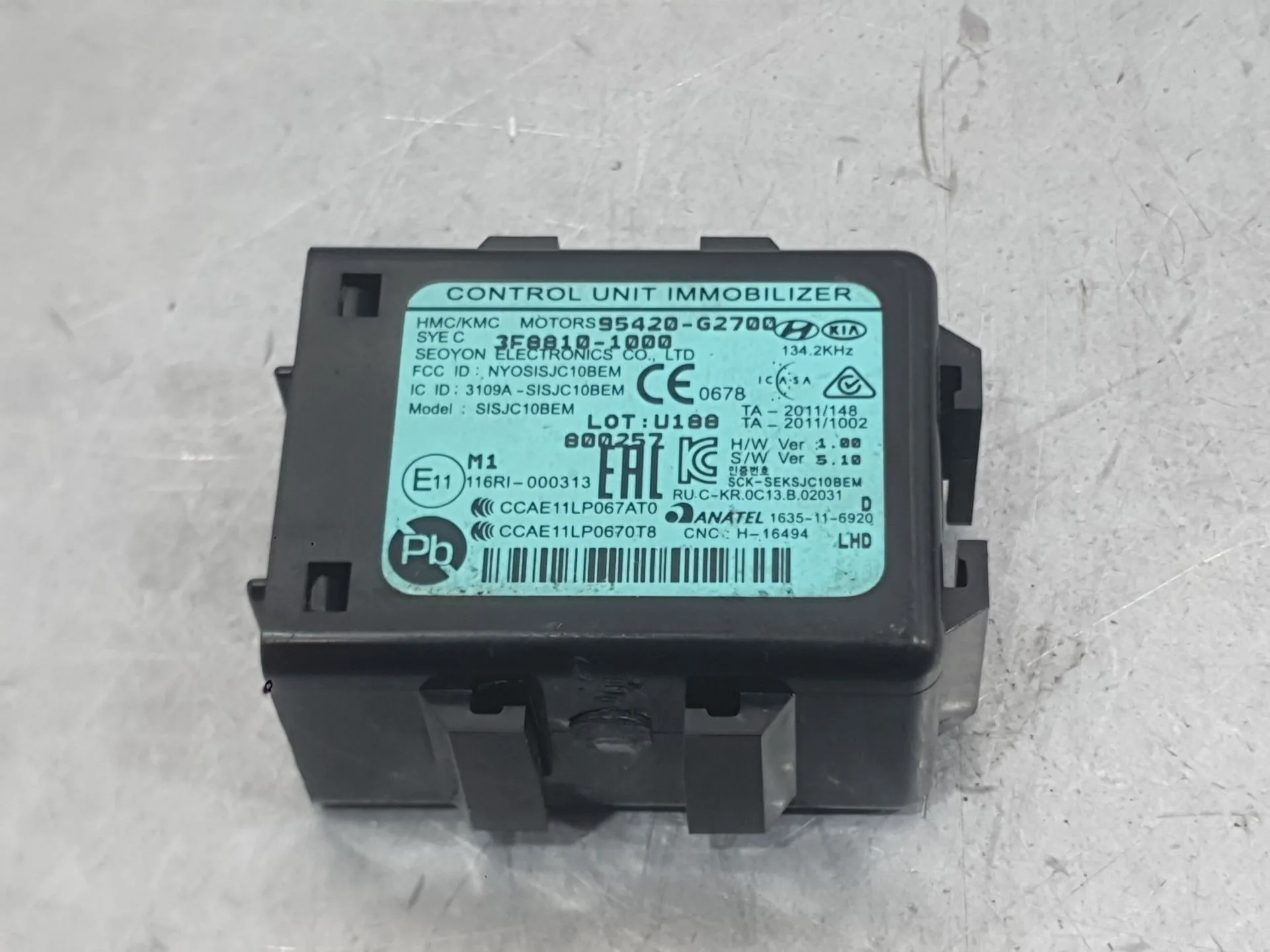 Modulo Electronico para Hyundai I30 (Pde, Pd, Pden)