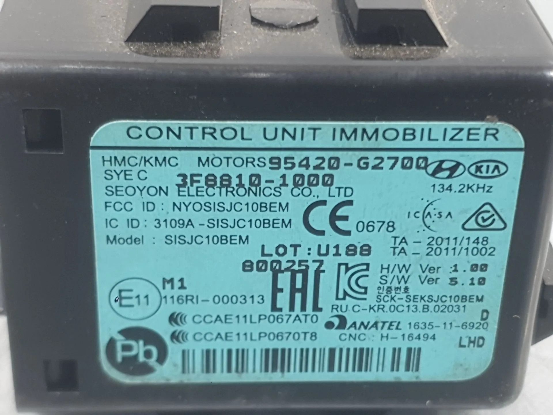 Modulo Electronico para Hyundai I30 (Pde, Pd, Pden)