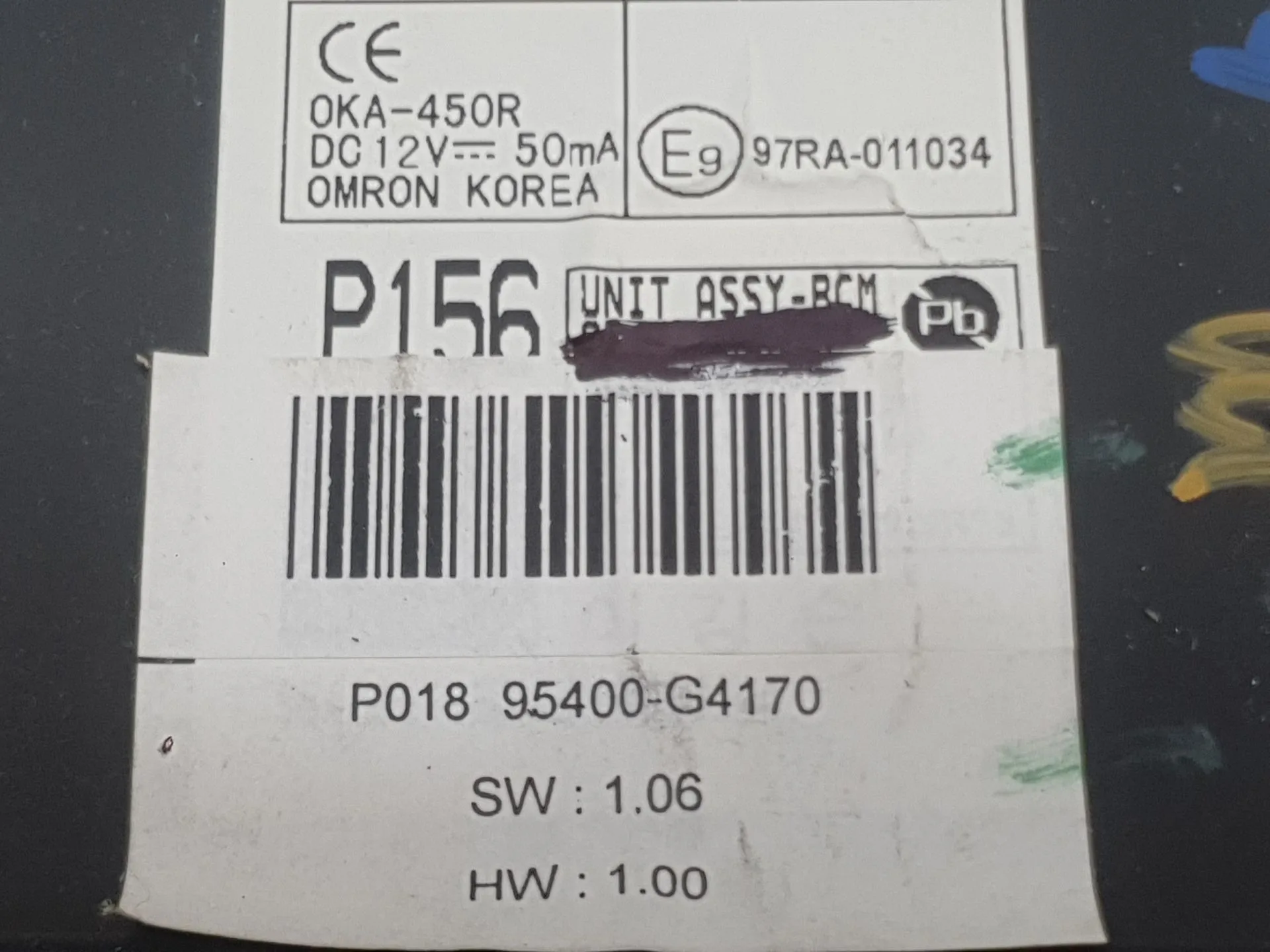 Modulo Electronico para Hyundai I30 (Pde, Pd, Pden)