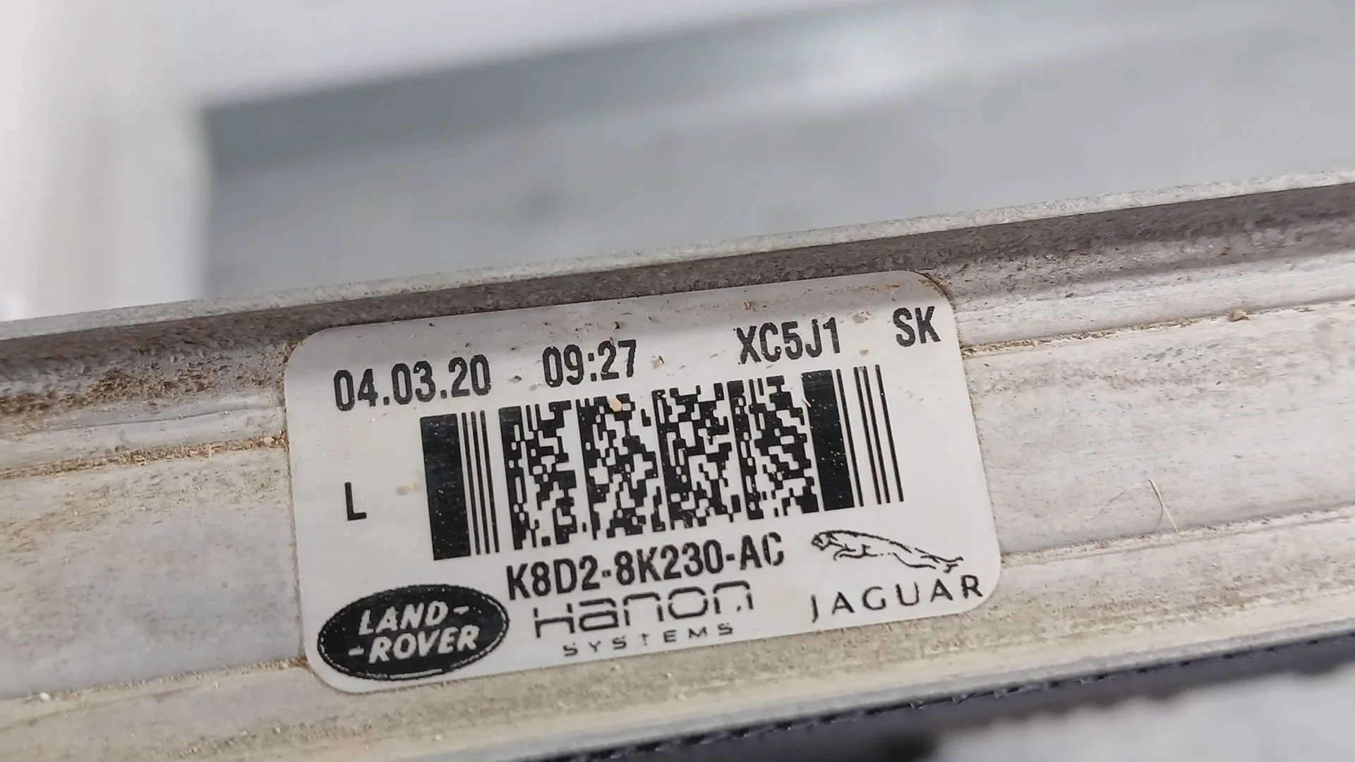 Radiador Agua Adicional para Land Rover Range Rover Evoque (L551)