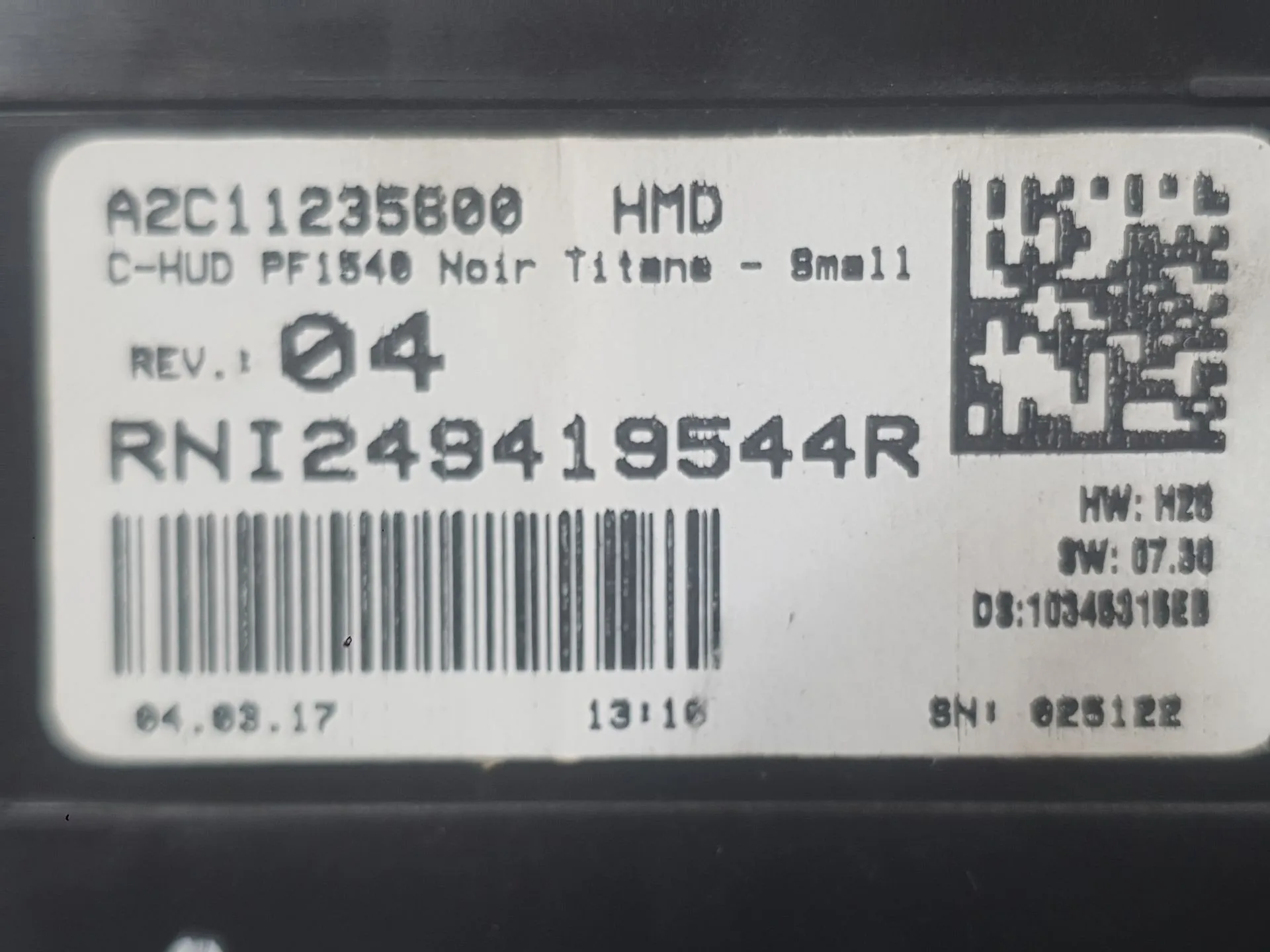Proyector Velocimetro para Renault Megane Iv Hatchback (B9A/M/N_)