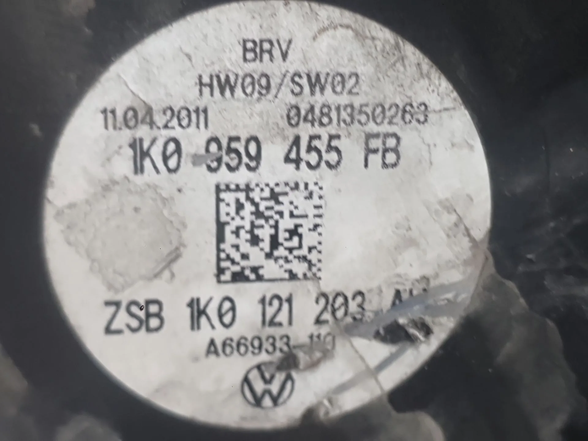 Electroventilador para Volkswagen Golf Vi (5K1)