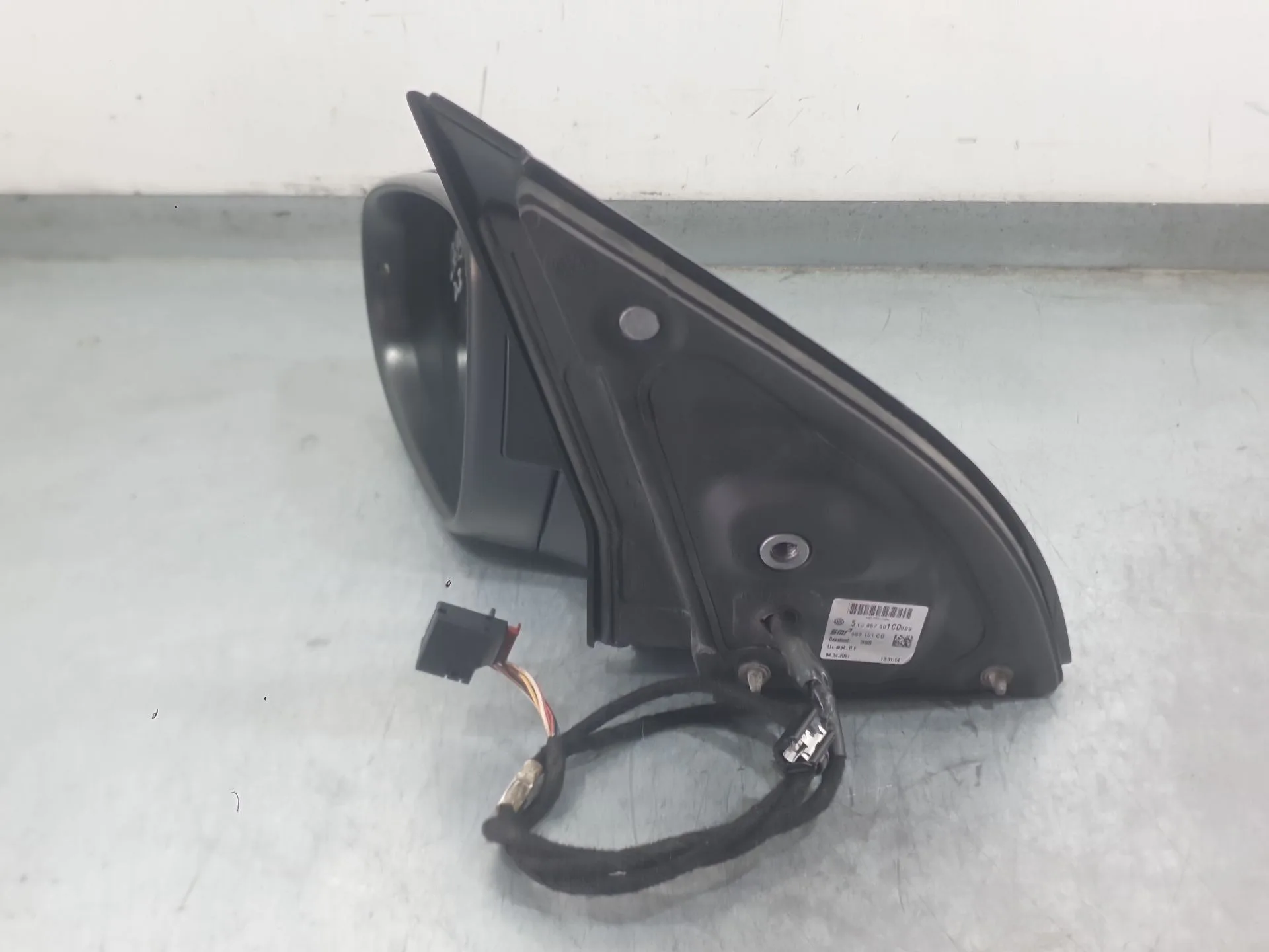 Retrovisor Izquierdo para Volkswagen Golf Vi (5K1)
