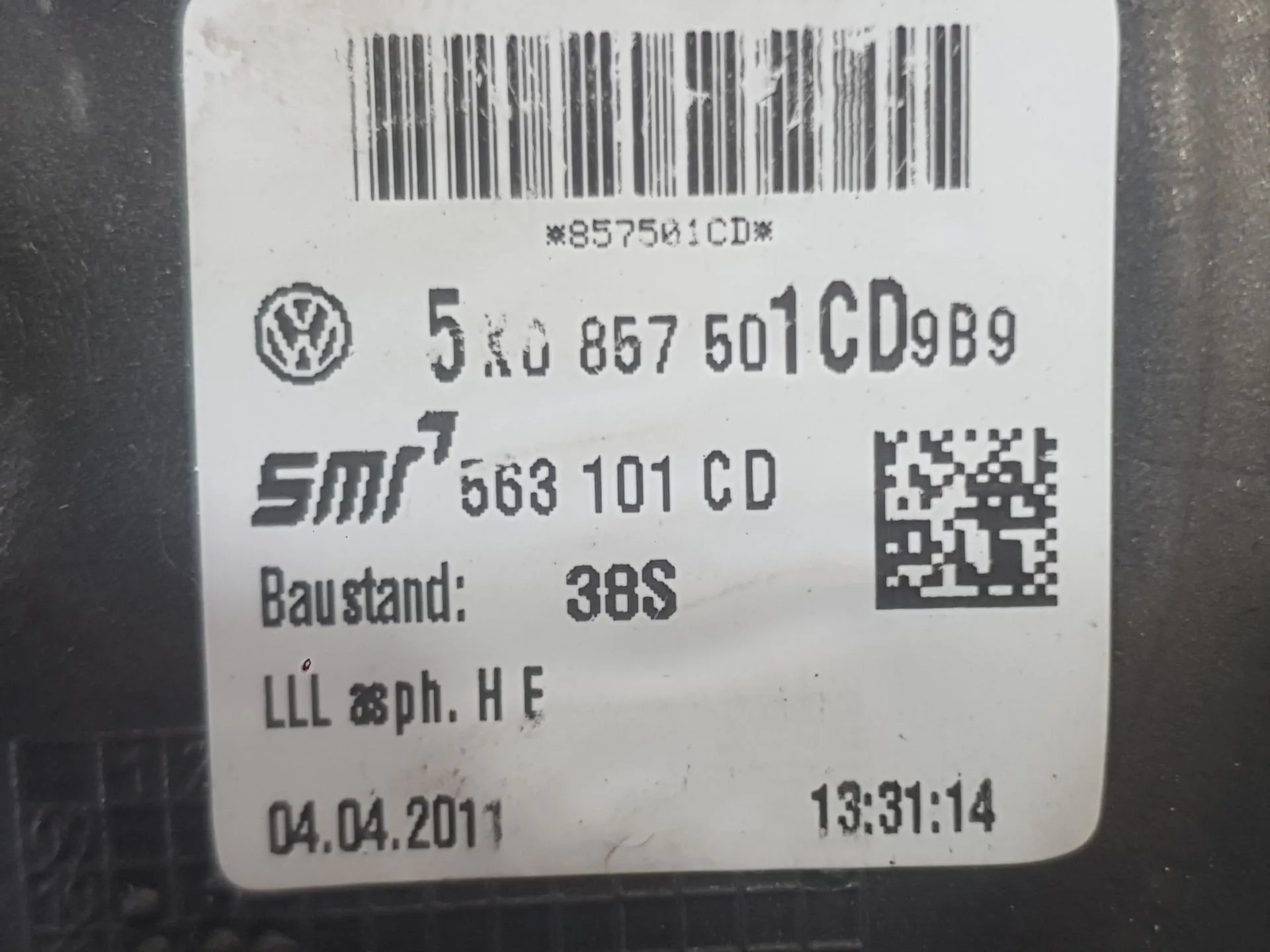 Retrovisor Izquierdo para Volkswagen Golf Vi (5K1)