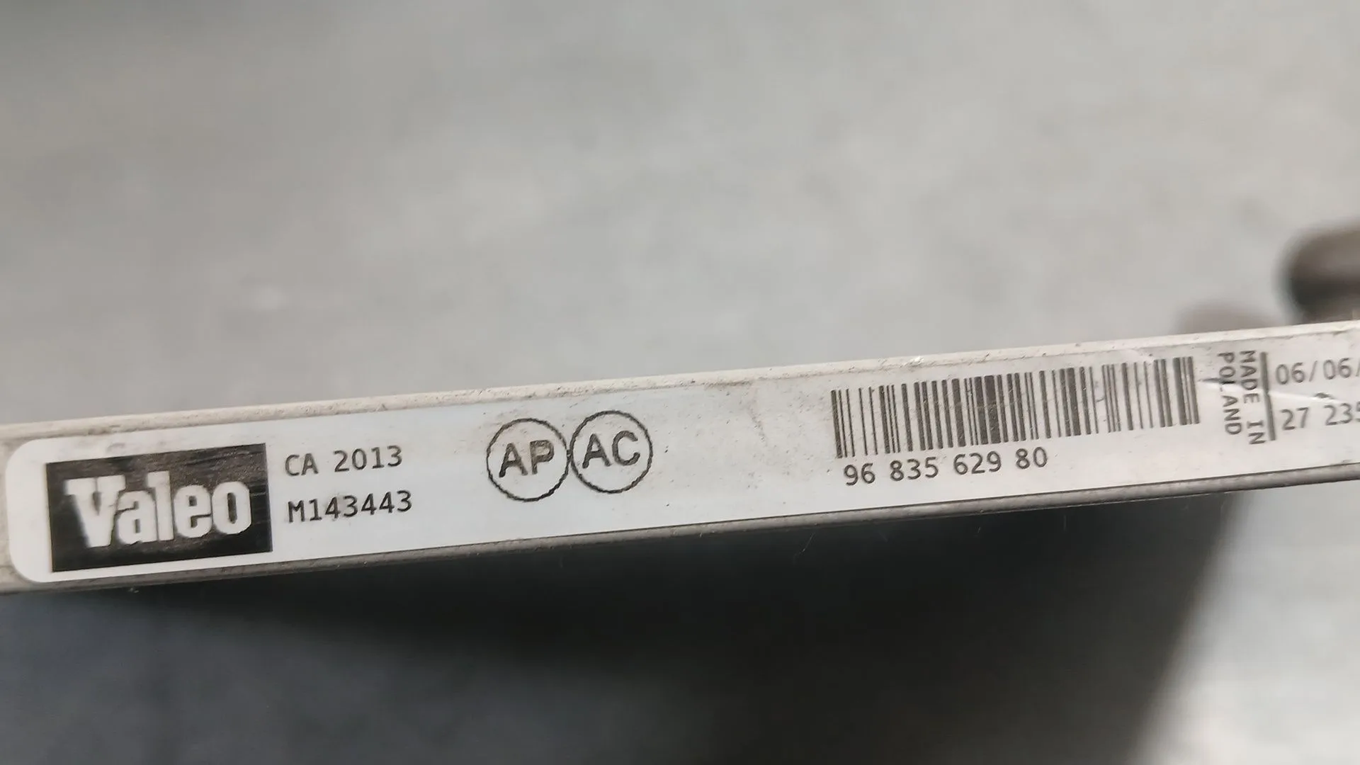 Condensador / Radiador Aire Acondicionado para Citroën C3 Iii (Sx)