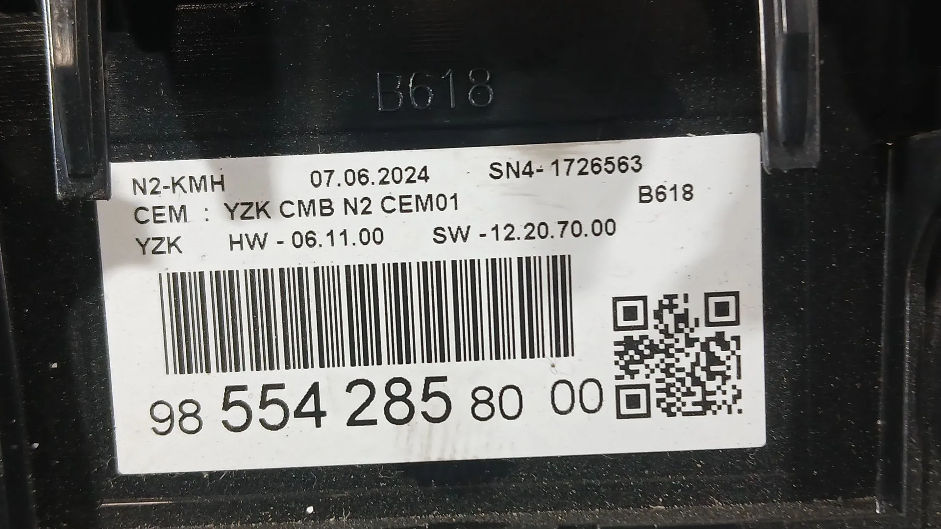 Cuadro Instrumentos para Citroën C3 Iii (Sx)