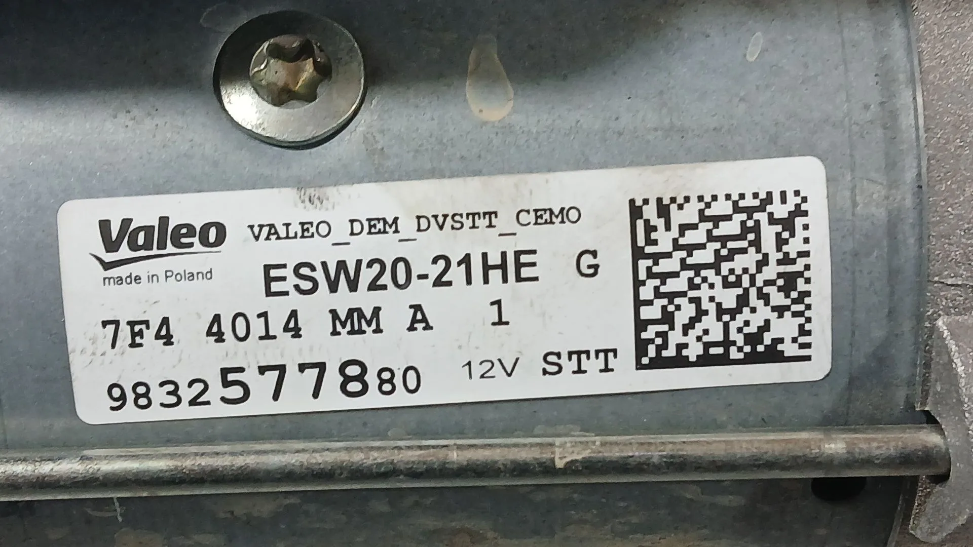 Motor Arranque para Citroën C3 Iii (Sx)