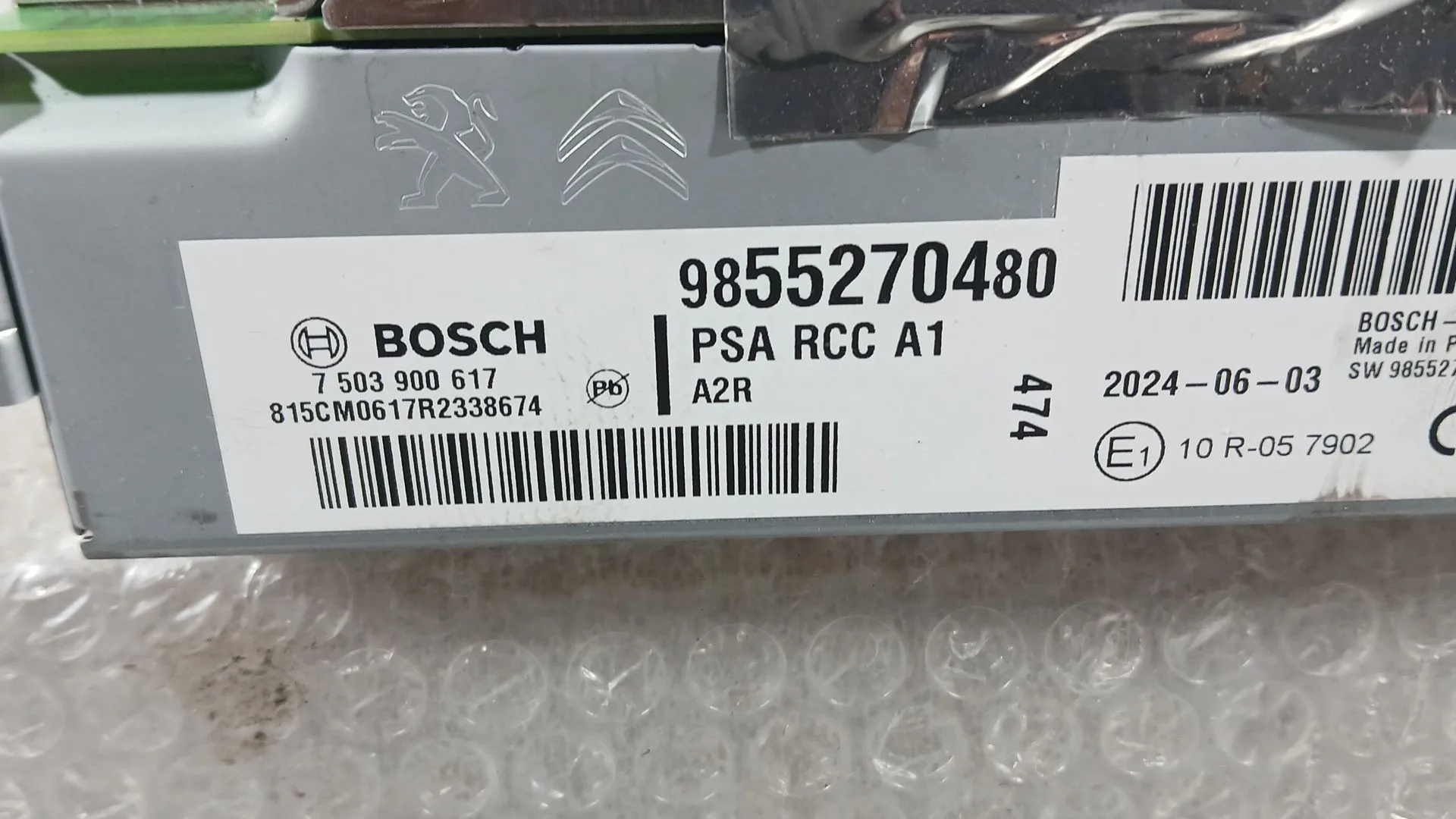 Sistema Audio / Radio para Citroën C3 Iii (Sx)
