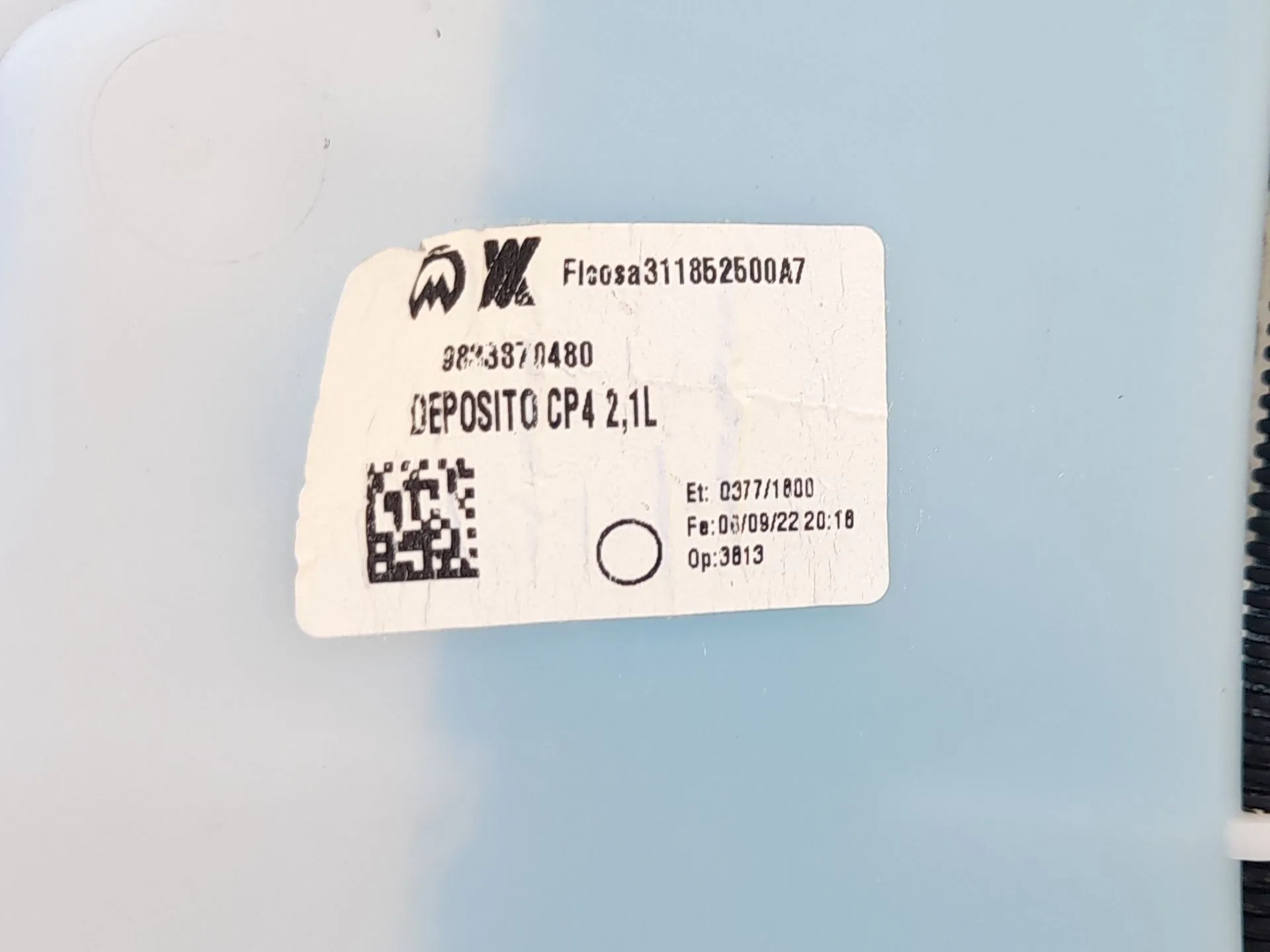 Deposito Limpia para Citroën C4 Iii (Ba_, Bb_, Bc_)
