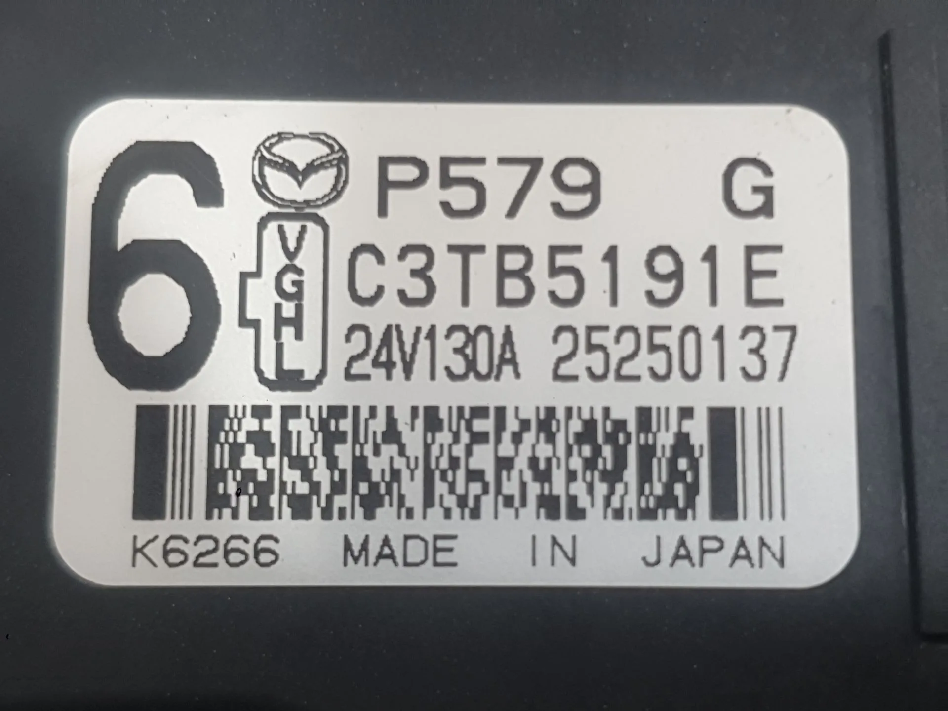 Alternador para Mazda 2 Hatchback (Dl, Dj)