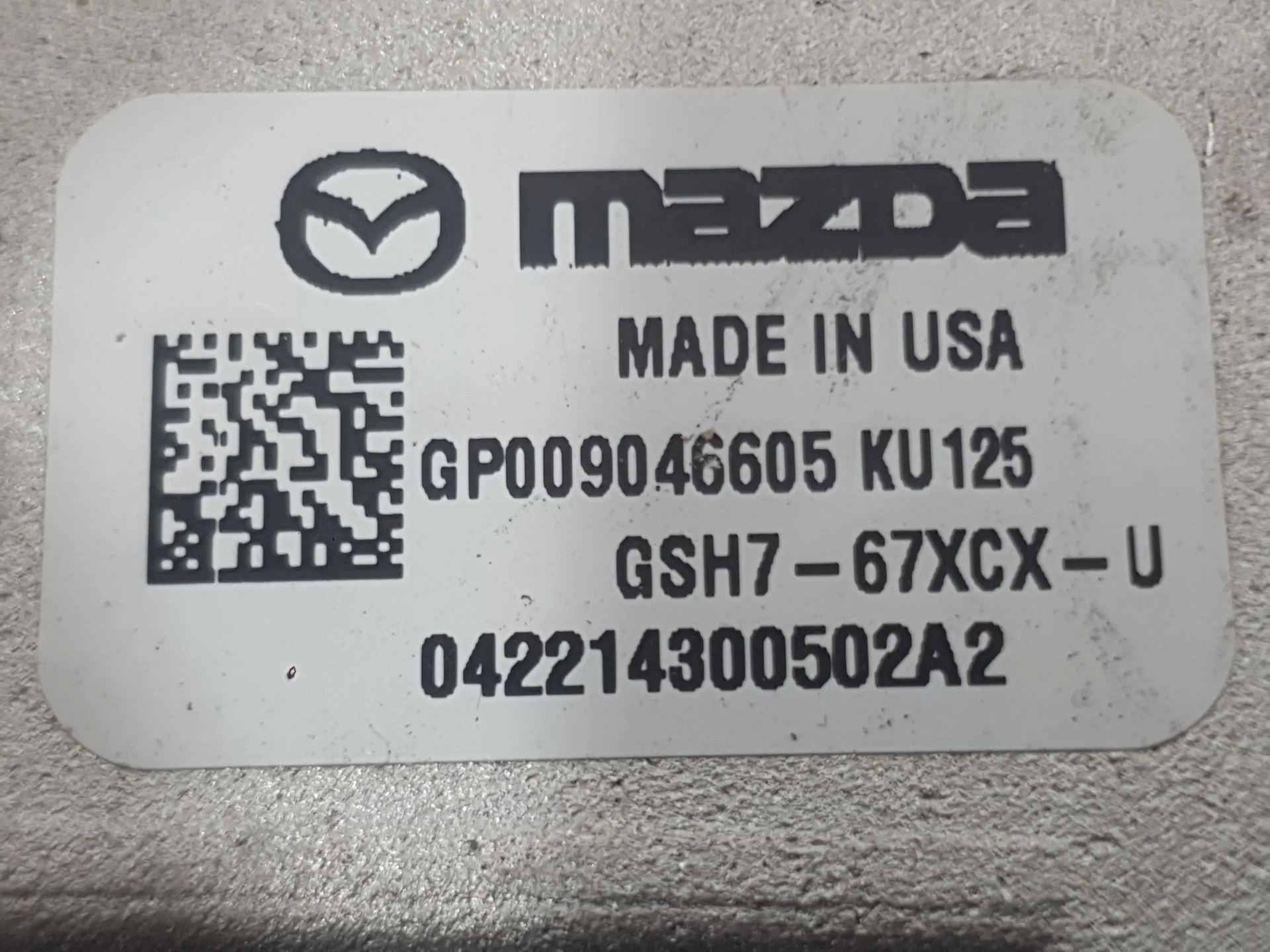 Camara para Mazda 2 Hatchback (Dl, Dj)