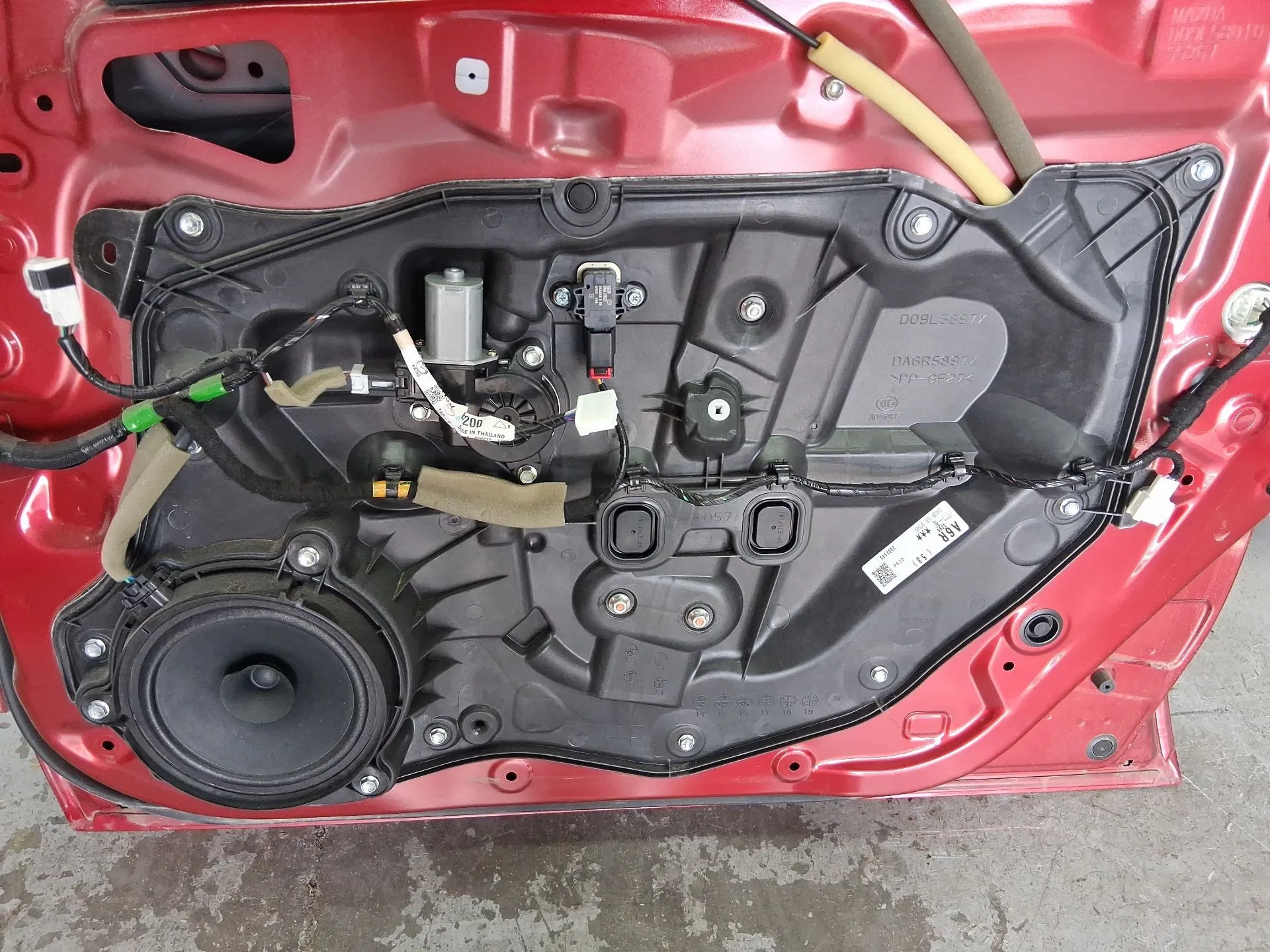 Elevalunas Delantero Derecho para Mazda 2 Hatchback (Dl, Dj)