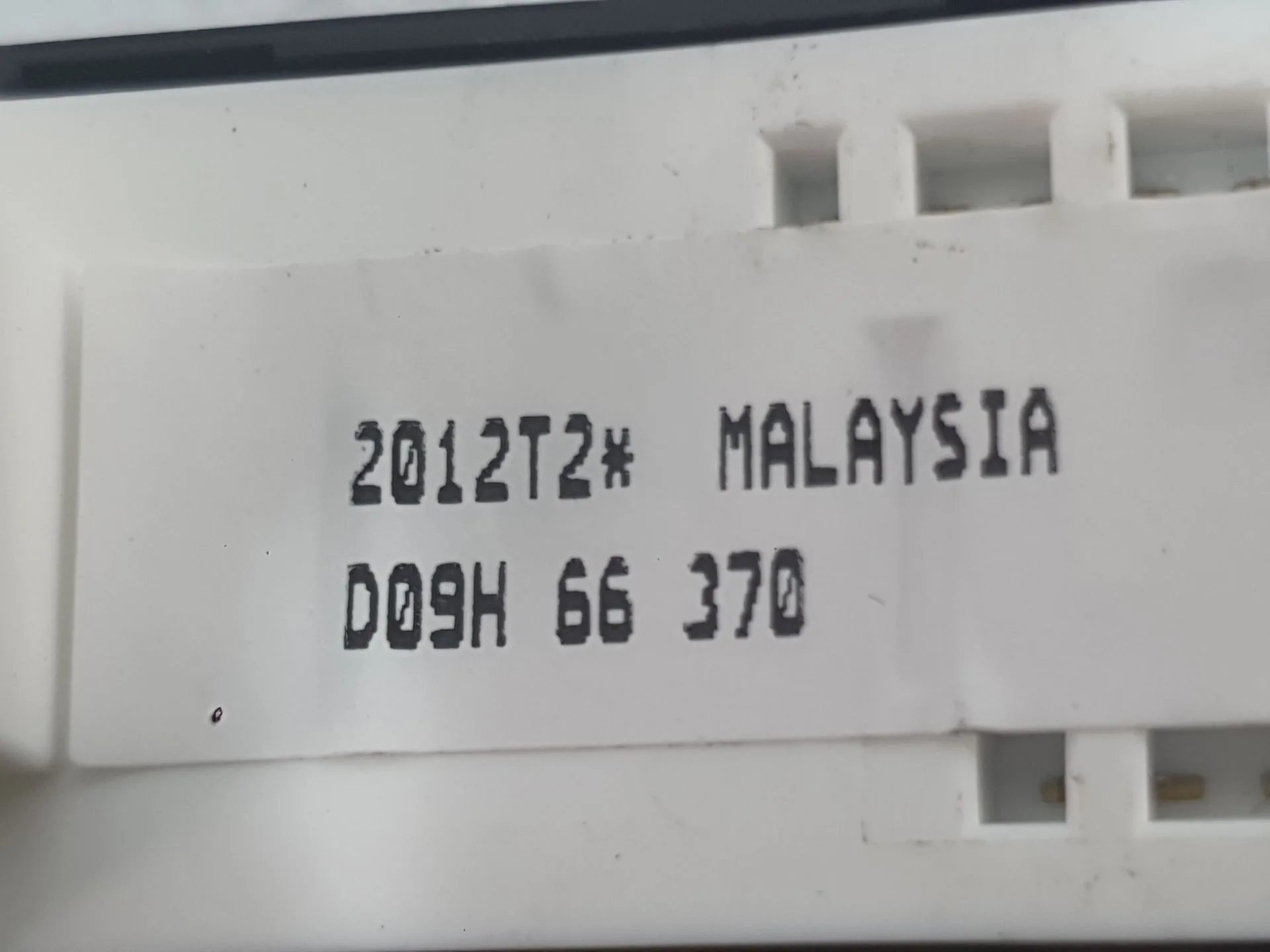 Mando Elevalunas Delantero Derecho para Mazda 2 Hatchback (Dl, Dj)
