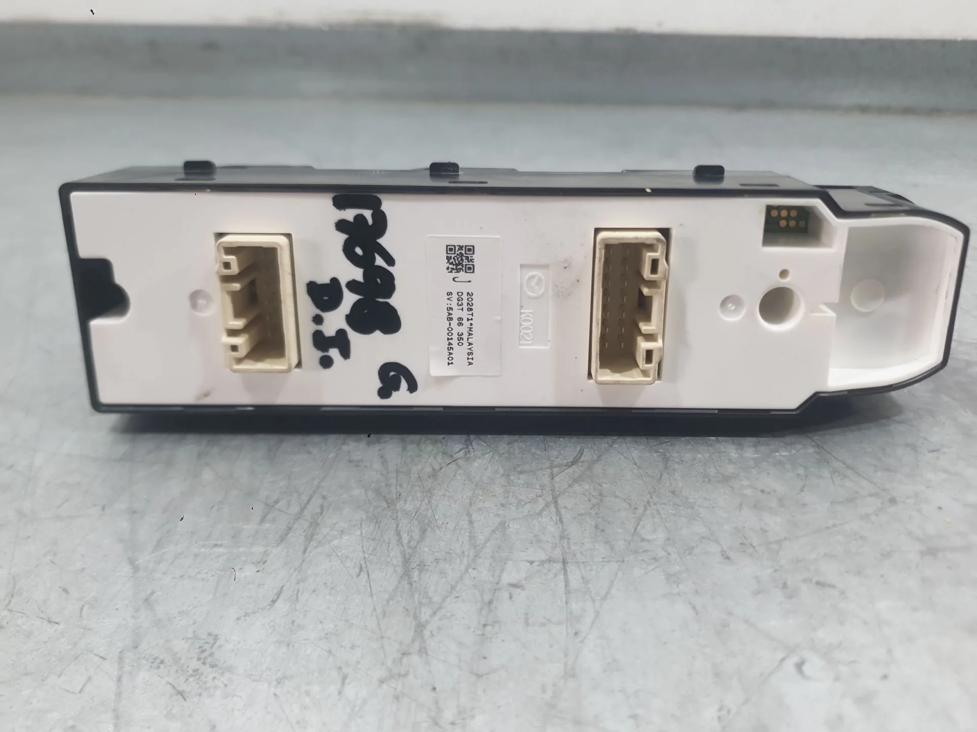 Mando Elevalunas Delantero Izquierdo para Mazda 2 Hatchback (Dl, Dj)