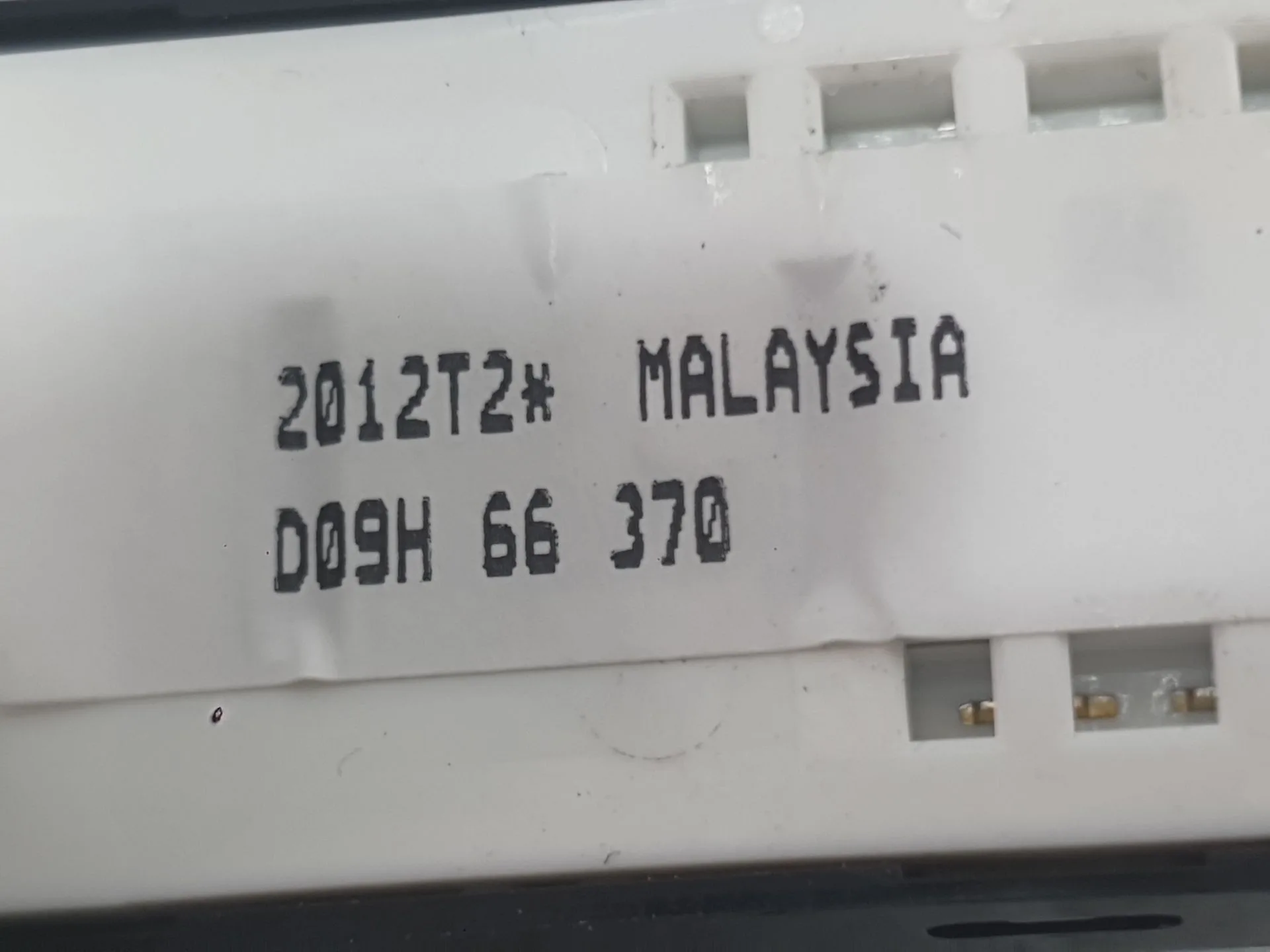 Mando Elevalunas Trasero Derecho para Mazda 2 Hatchback (Dl, Dj)
