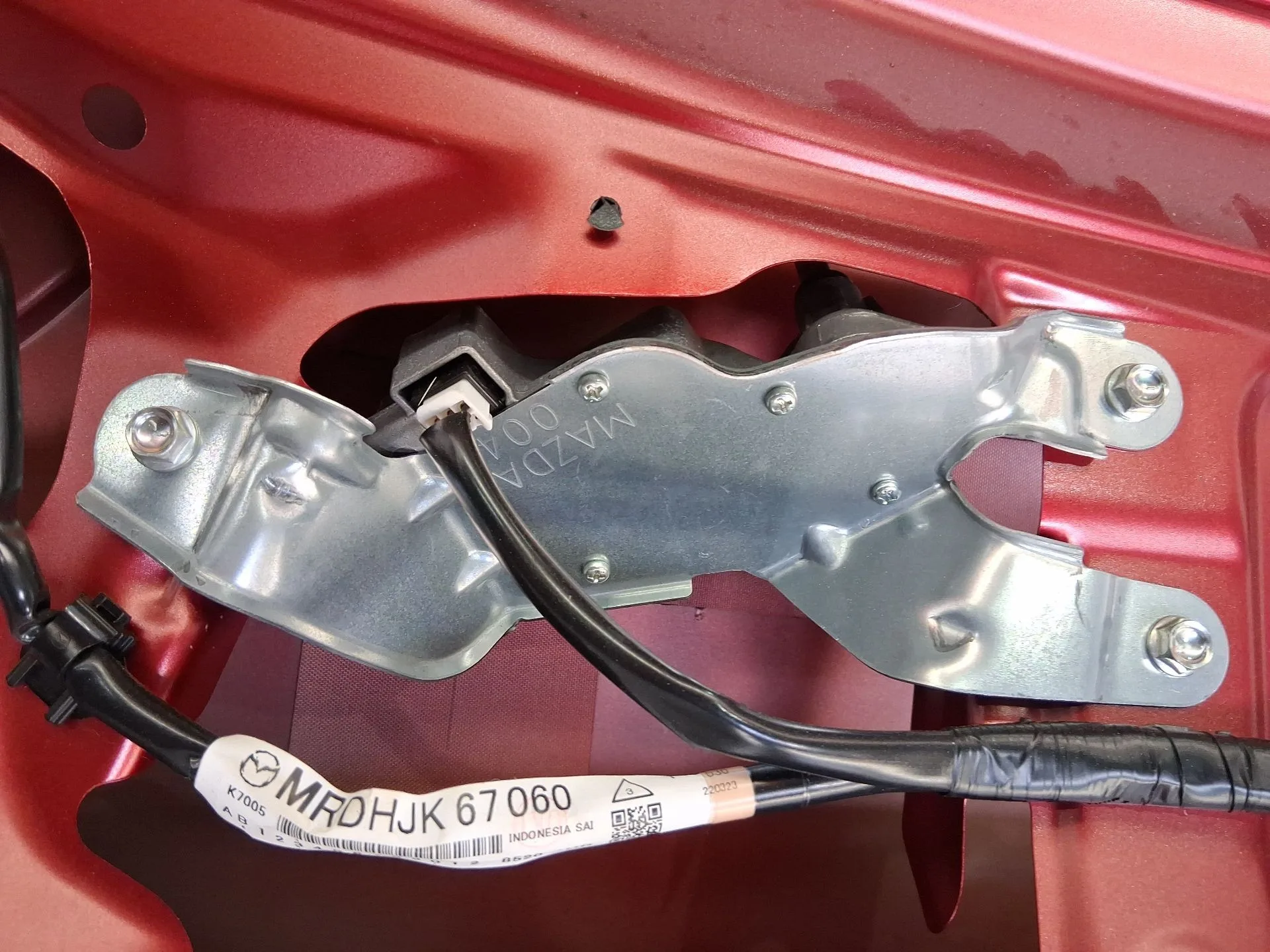 Motor Limpia Trasero para Mazda 2 Hatchback (Dl, Dj)