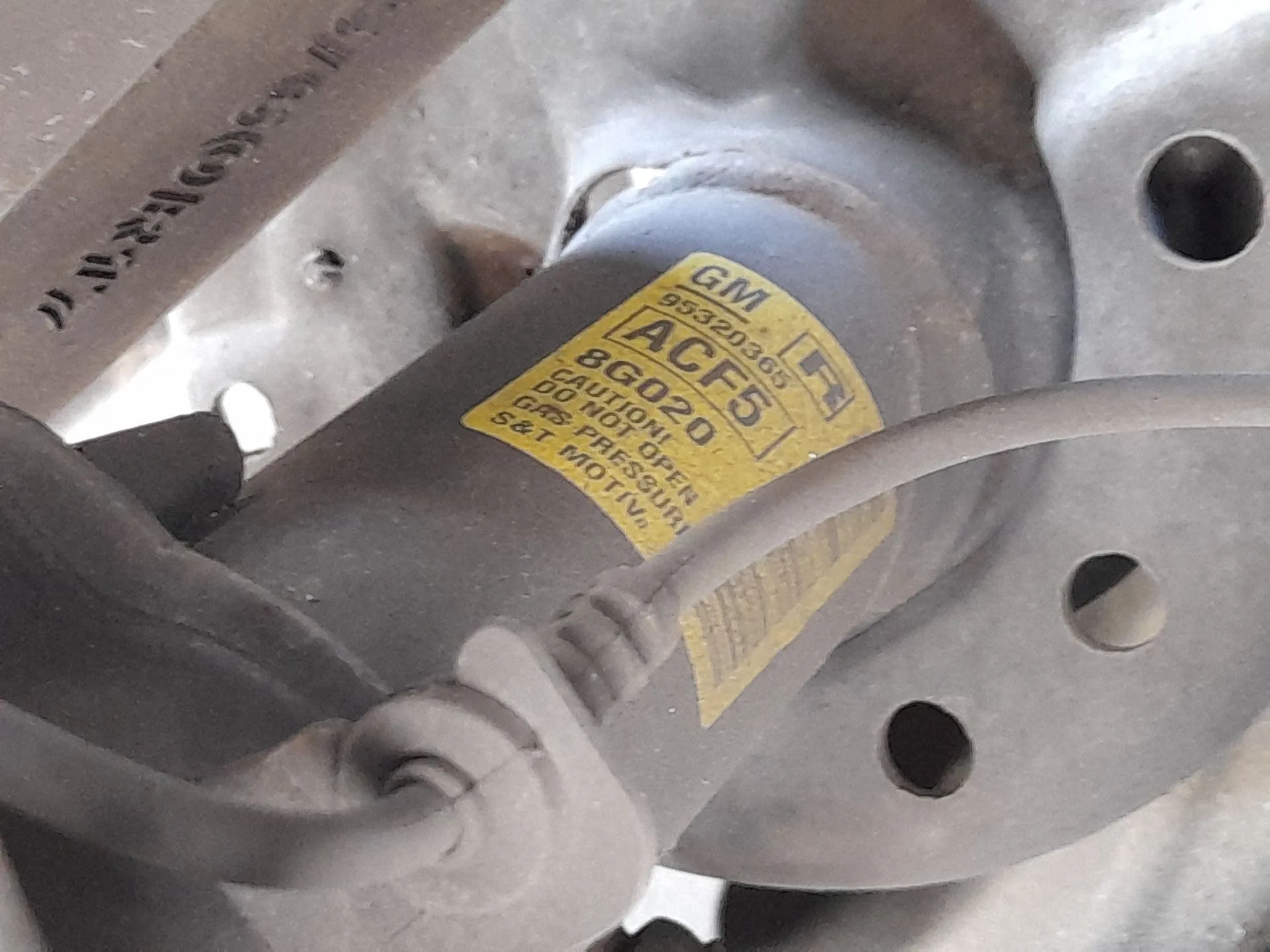 Amortiguador Delantero Derecho para Opel Mokka / Mokka X (J13)