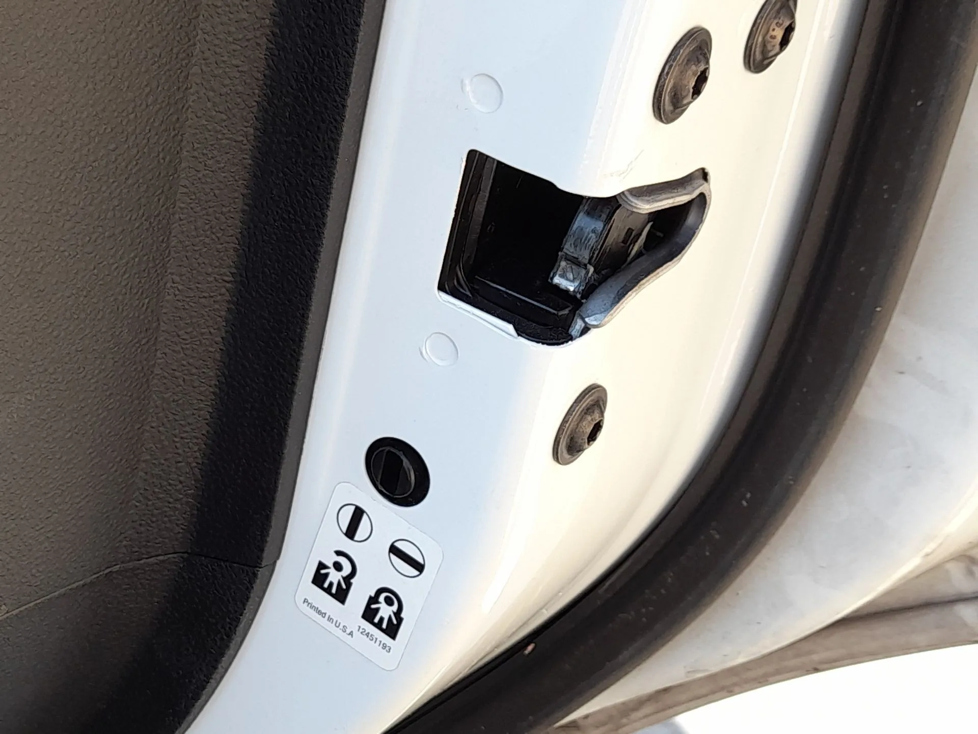 Cerradura Puerta Trasera Derecha para Opel Mokka / Mokka X (J13)