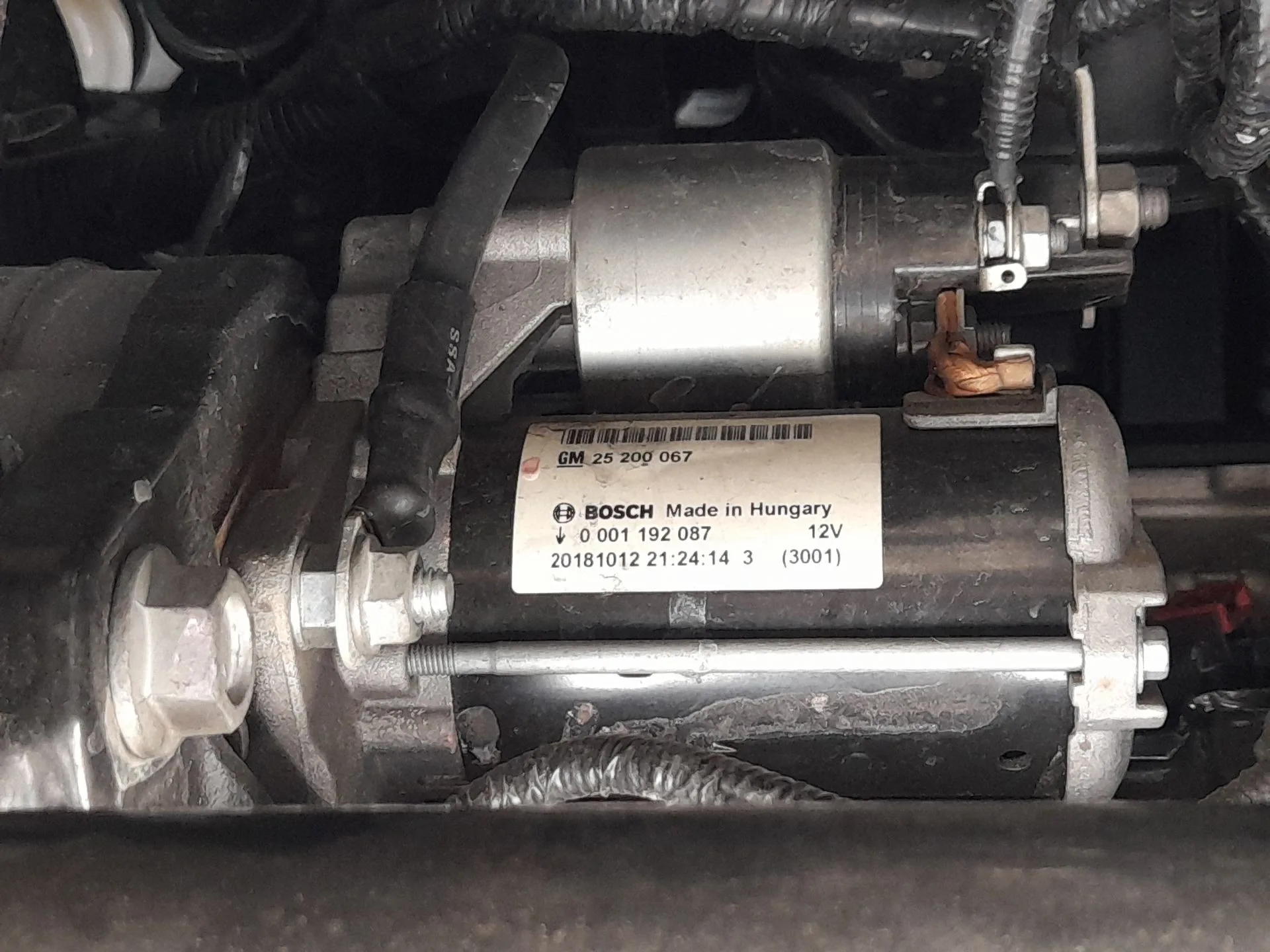 Motor Arranque para Opel Mokka / Mokka X (J13)