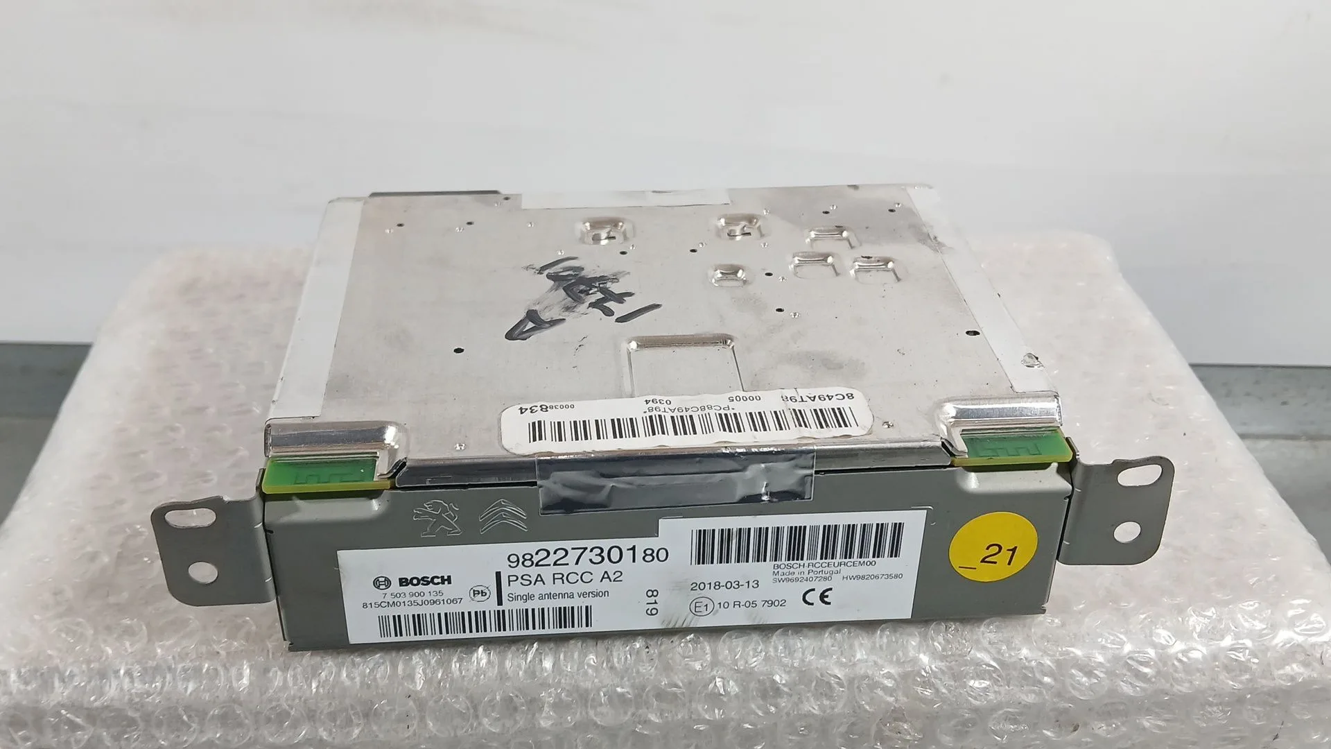 Sistema Audio / Radio para Peugeot 2008 I (Cu_)