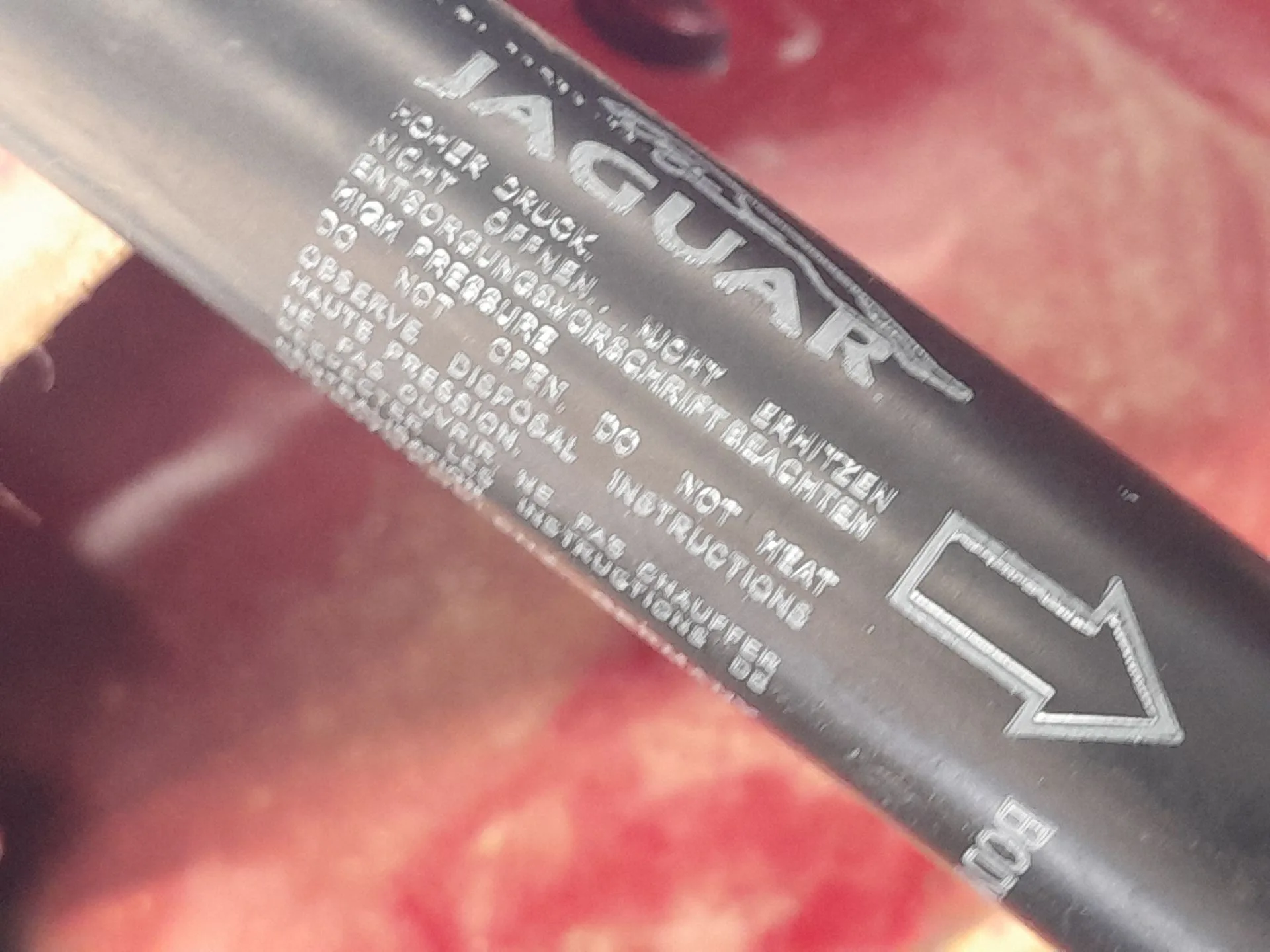 Amortiguadores Maletero / Porton para Jaguar F-Pace (X761)