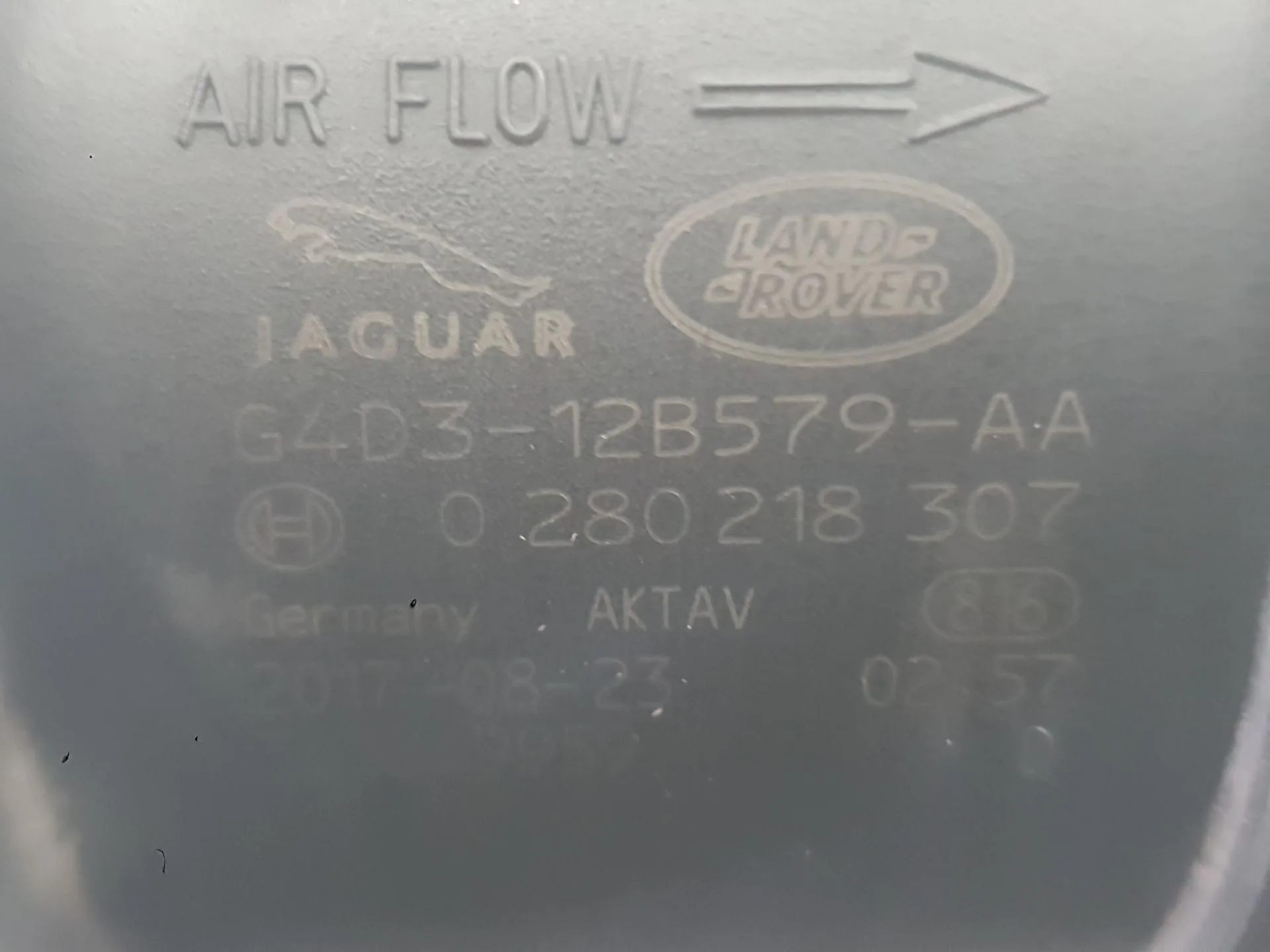 Caudalimetro para Jaguar F-Pace (X761)