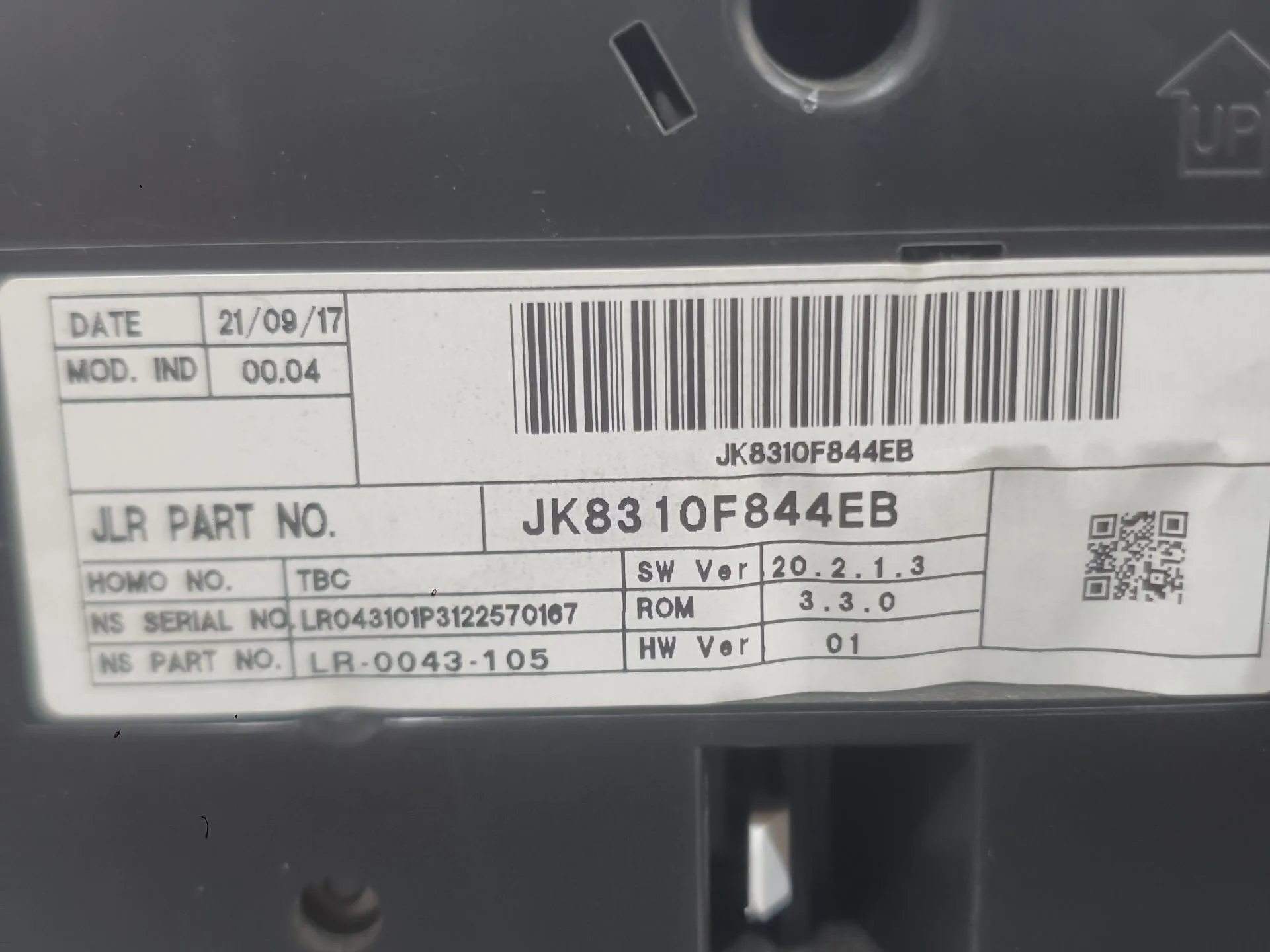 Cuadro Instrumentos para Jaguar F-Pace (X761)