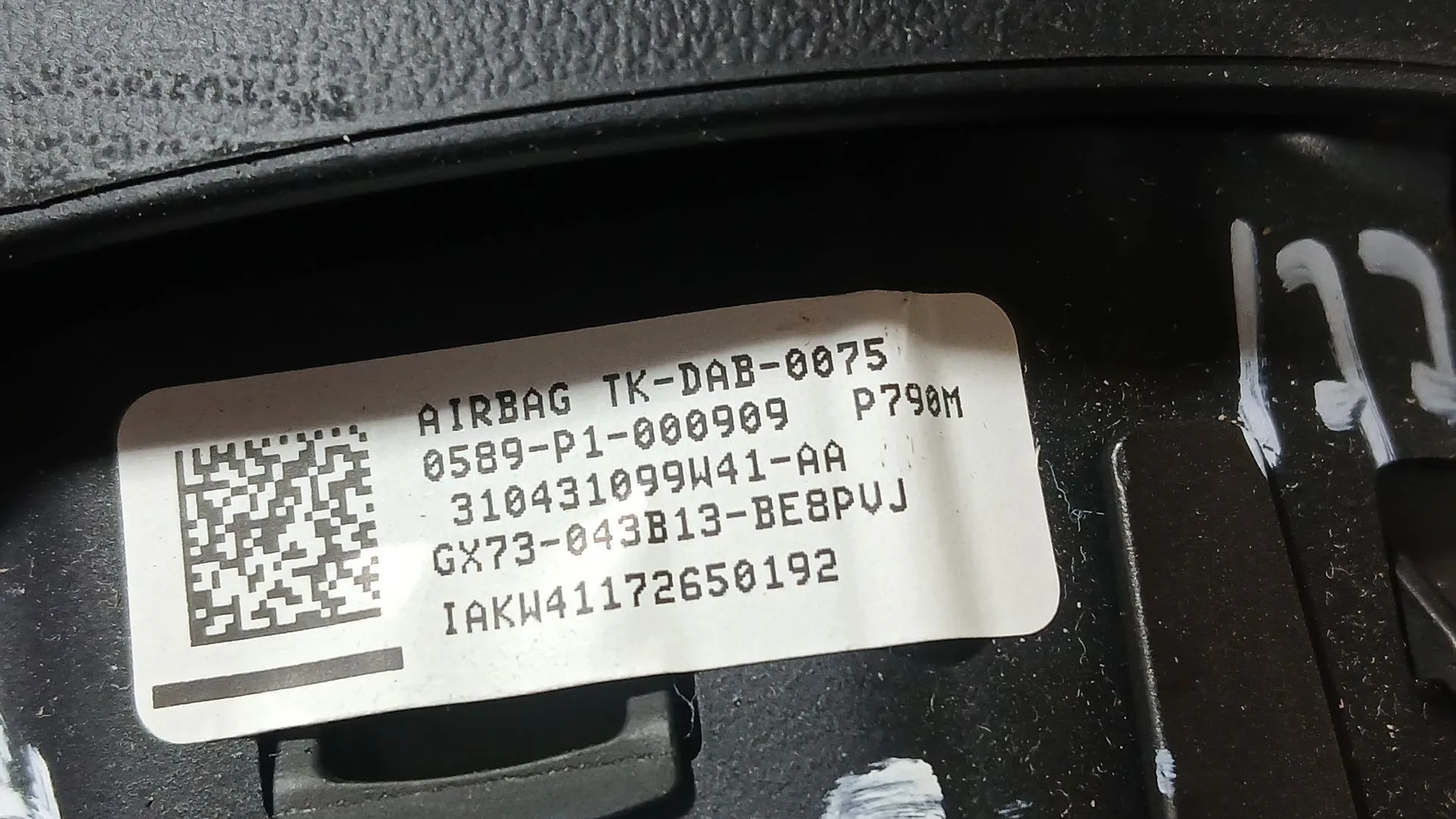 Kit Airbag para Jaguar F-Pace (X761)