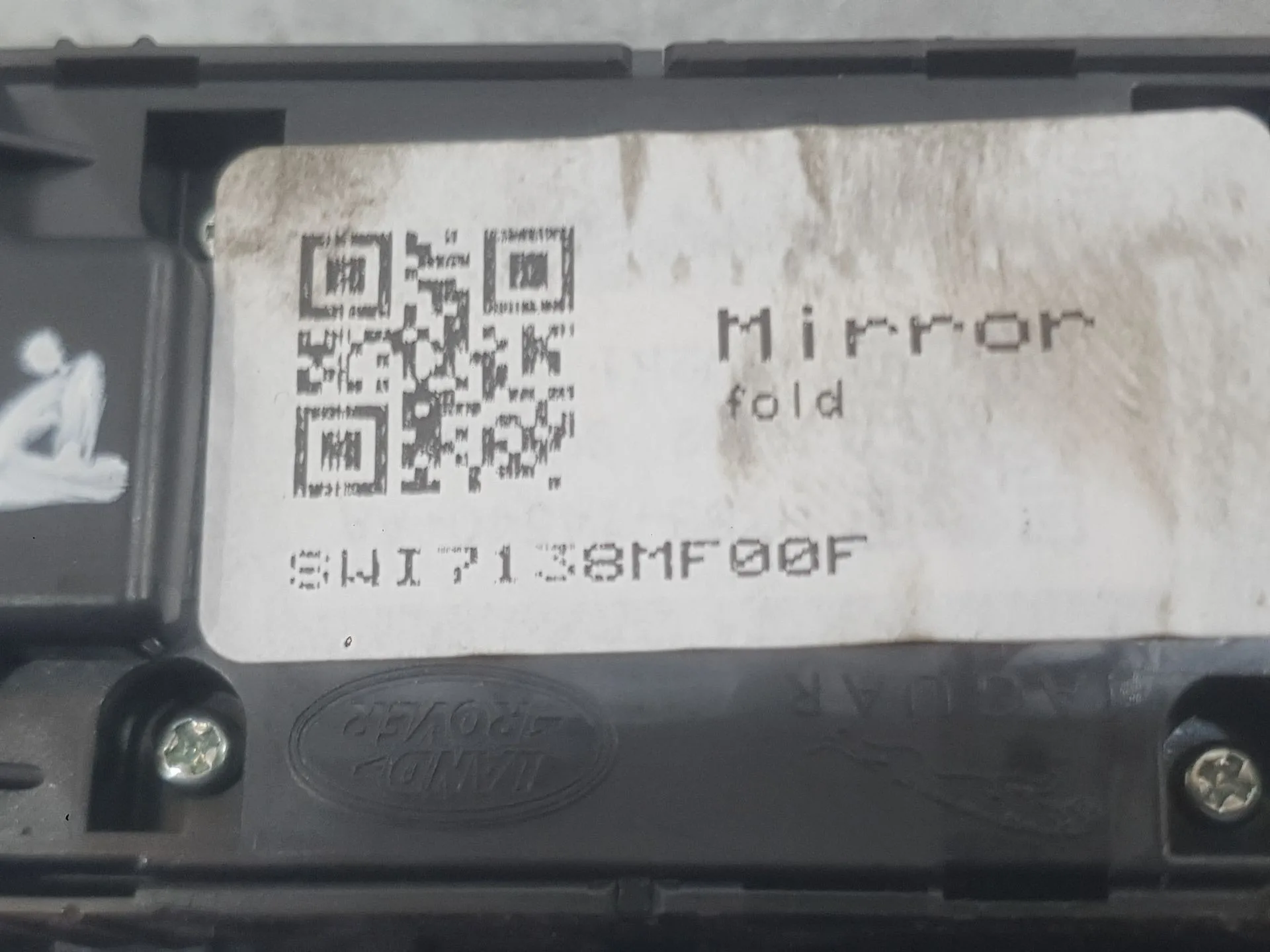 Mando Elevalunas Delantero Izquierdo para Jaguar F-Pace (X761)