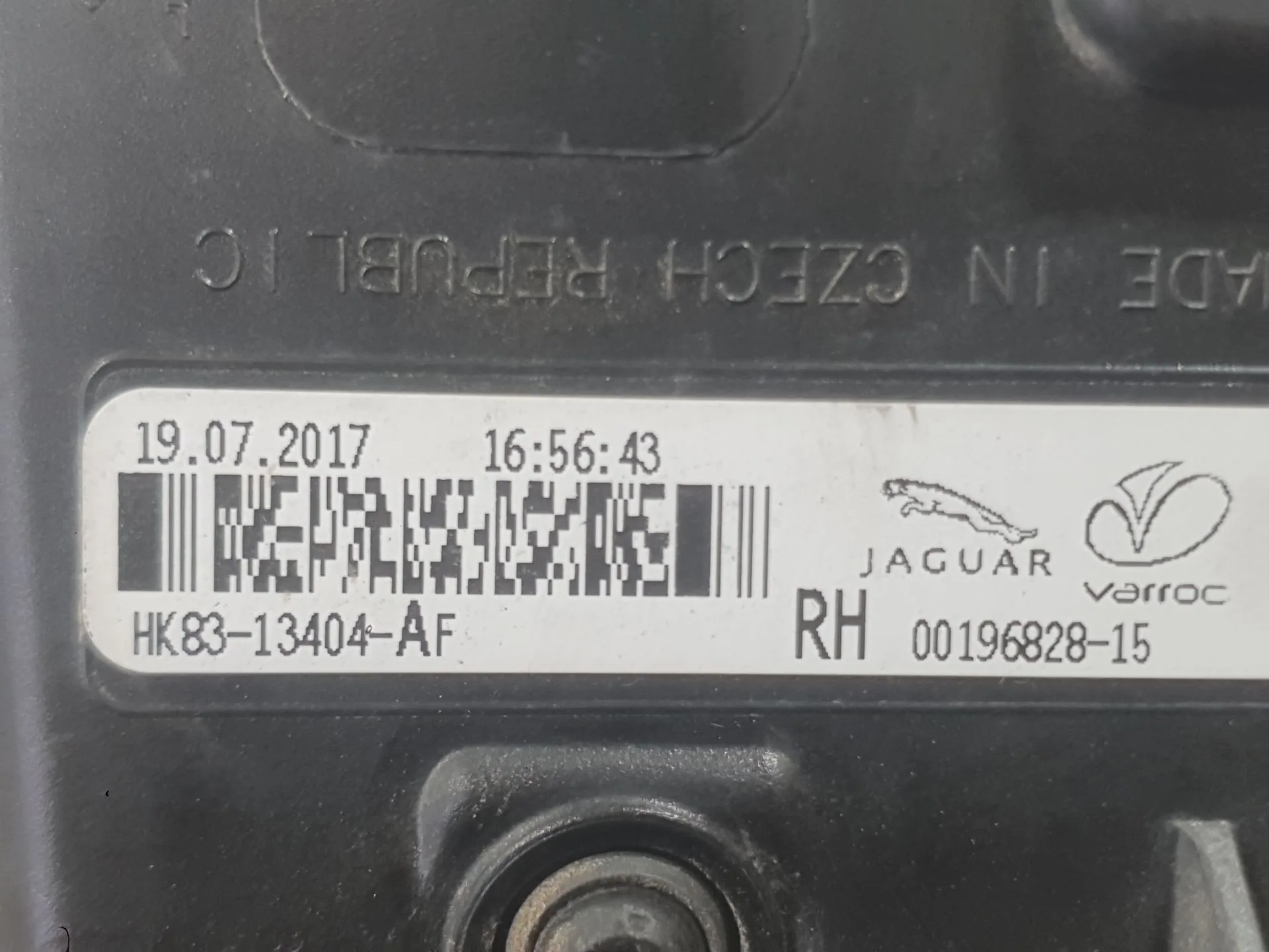 Piloto Trasero Derecho Exterior para Jaguar F-Pace (X761)