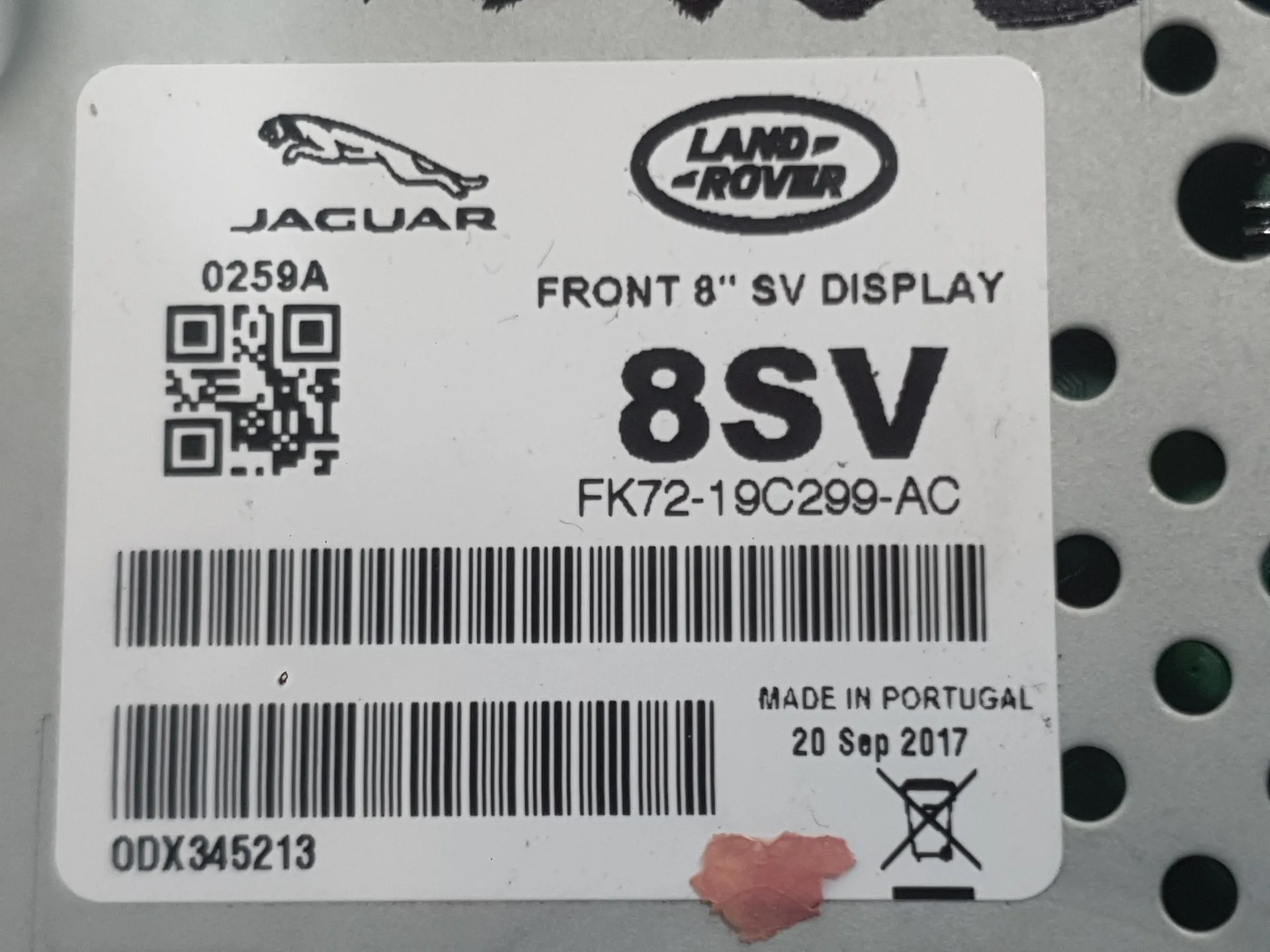 Sistema Navegacion Gps para Jaguar F-Pace (X761)