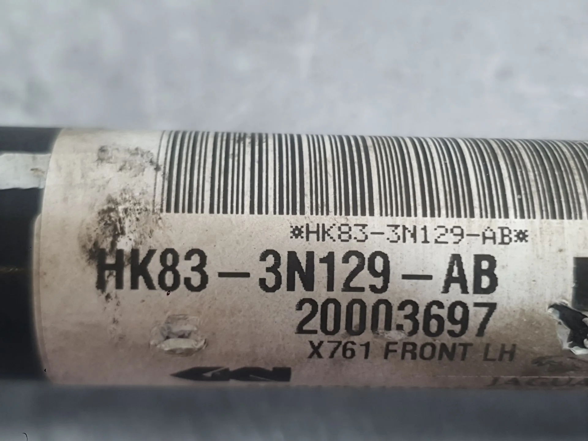 Transmision Delantera Izquierda para Jaguar F-Pace (X761)