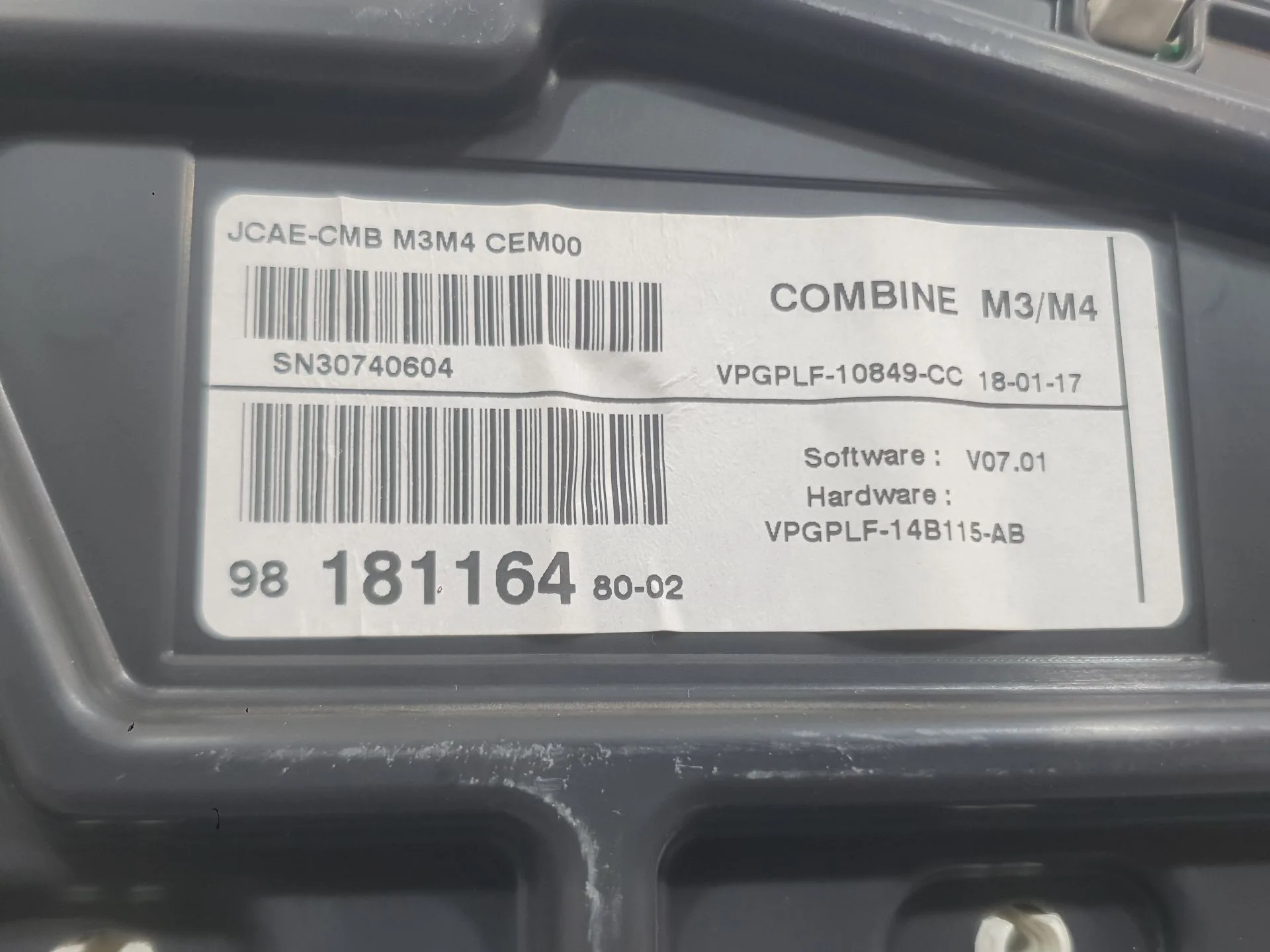 Cuadro Instrumentos para Citroën C-Elysee (Dd_)