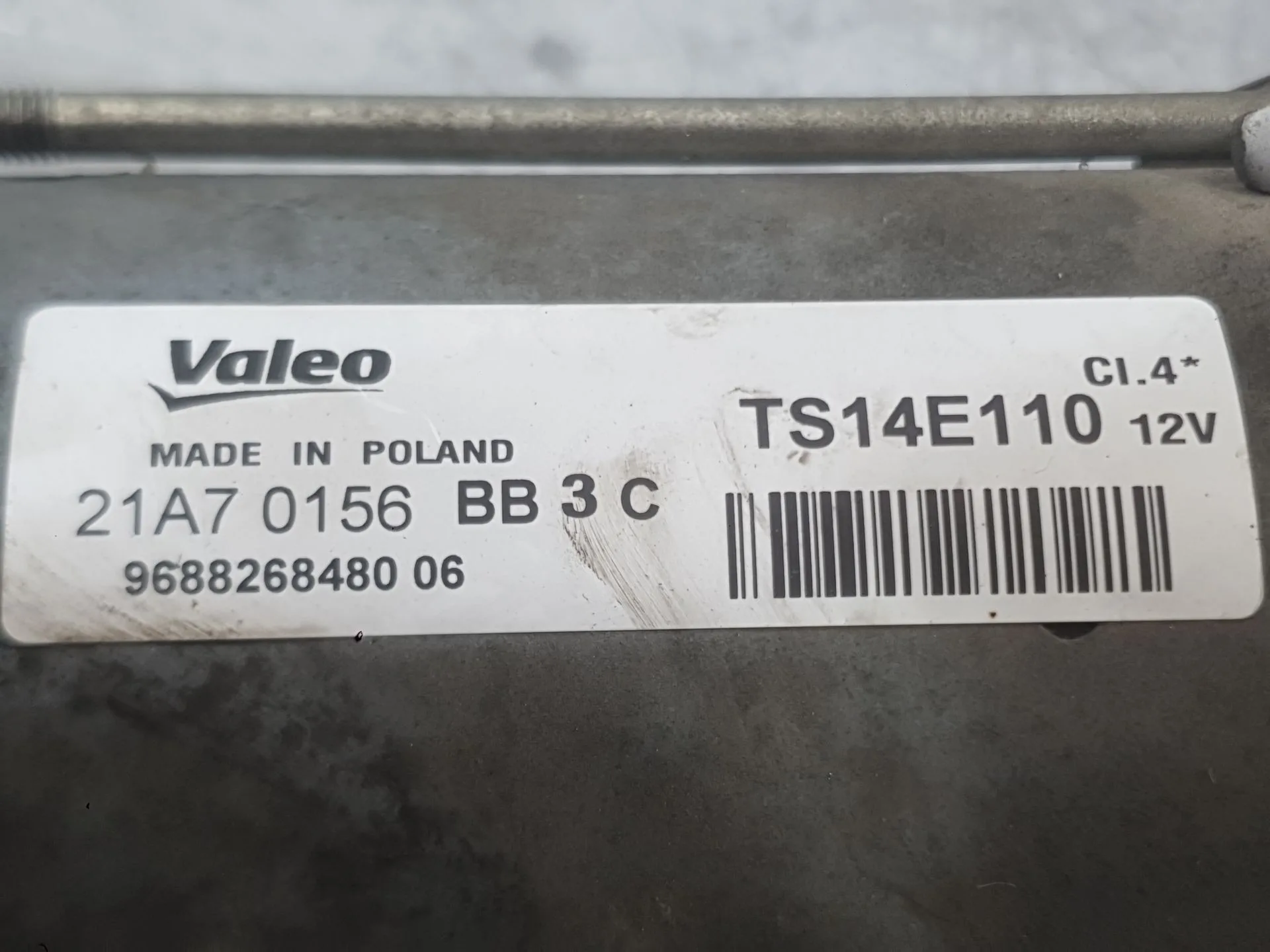 Motor Arranque para Citroën C-Elysee (Dd_)