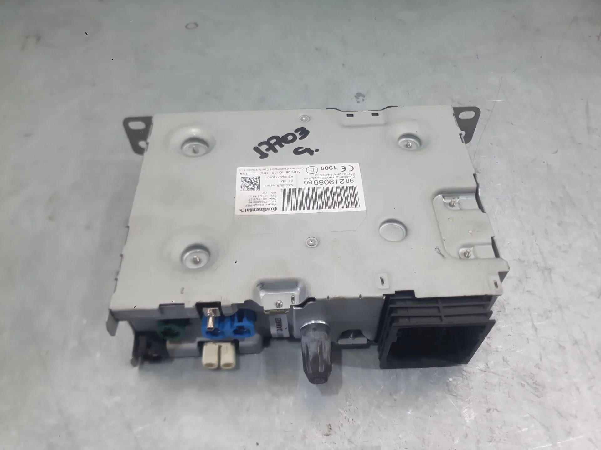Sistema Audio / Radio para Citroën C-Elysee (Dd_)