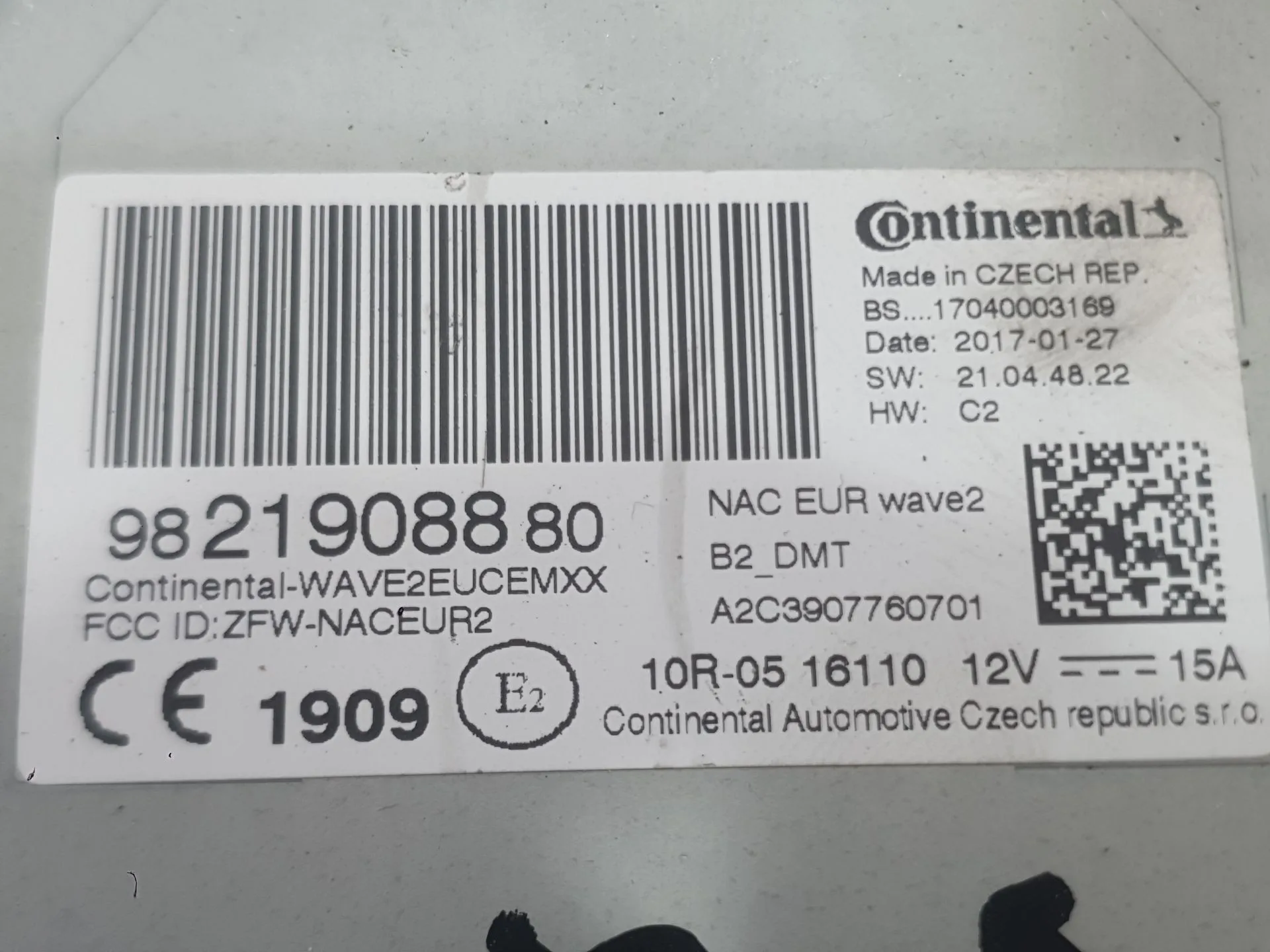 Sistema Audio / Radio para Citroën C-Elysee (Dd_)