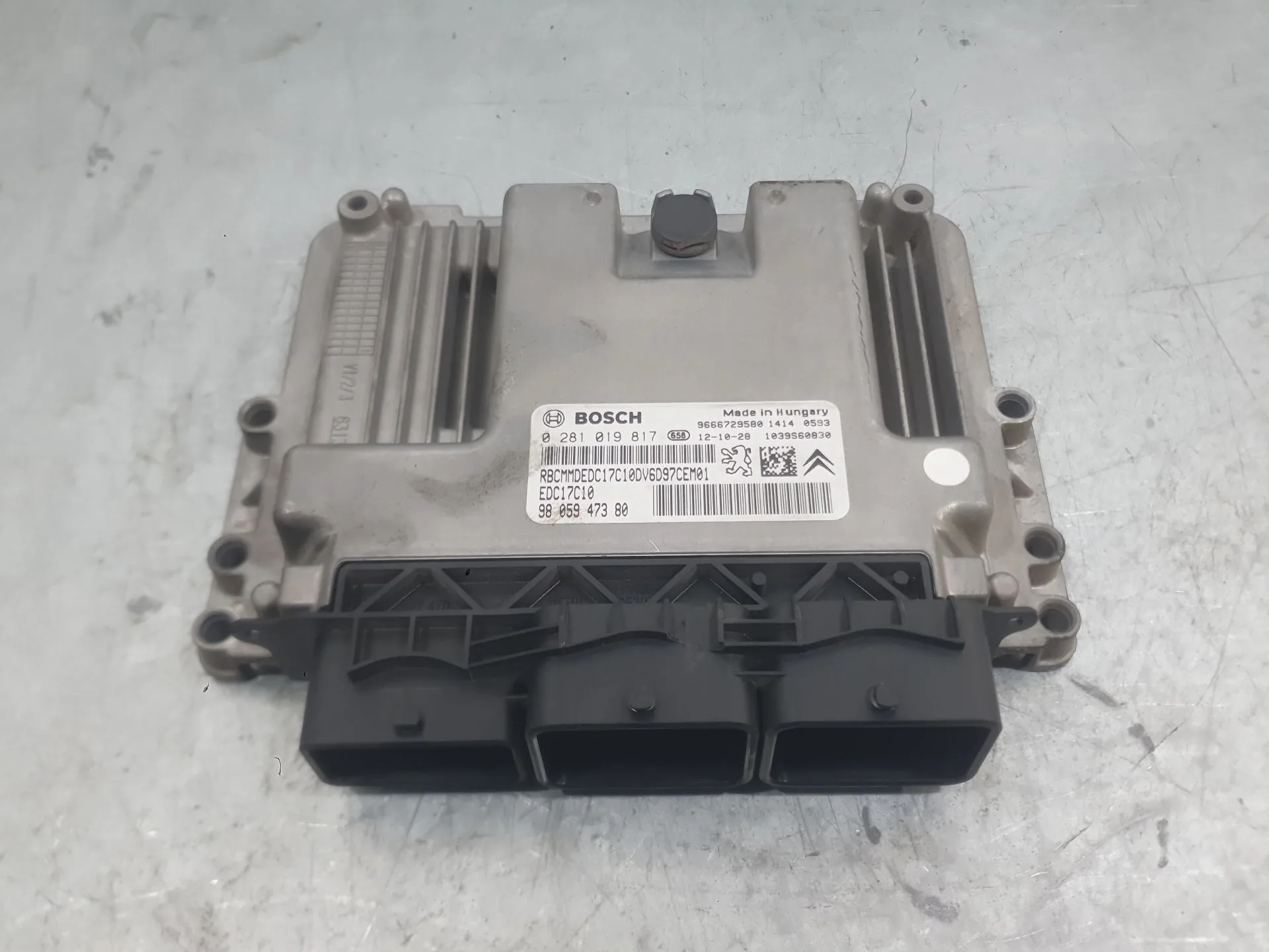 Centralita Motor Uce para Peugeot 308 I (4A_, 4C_)