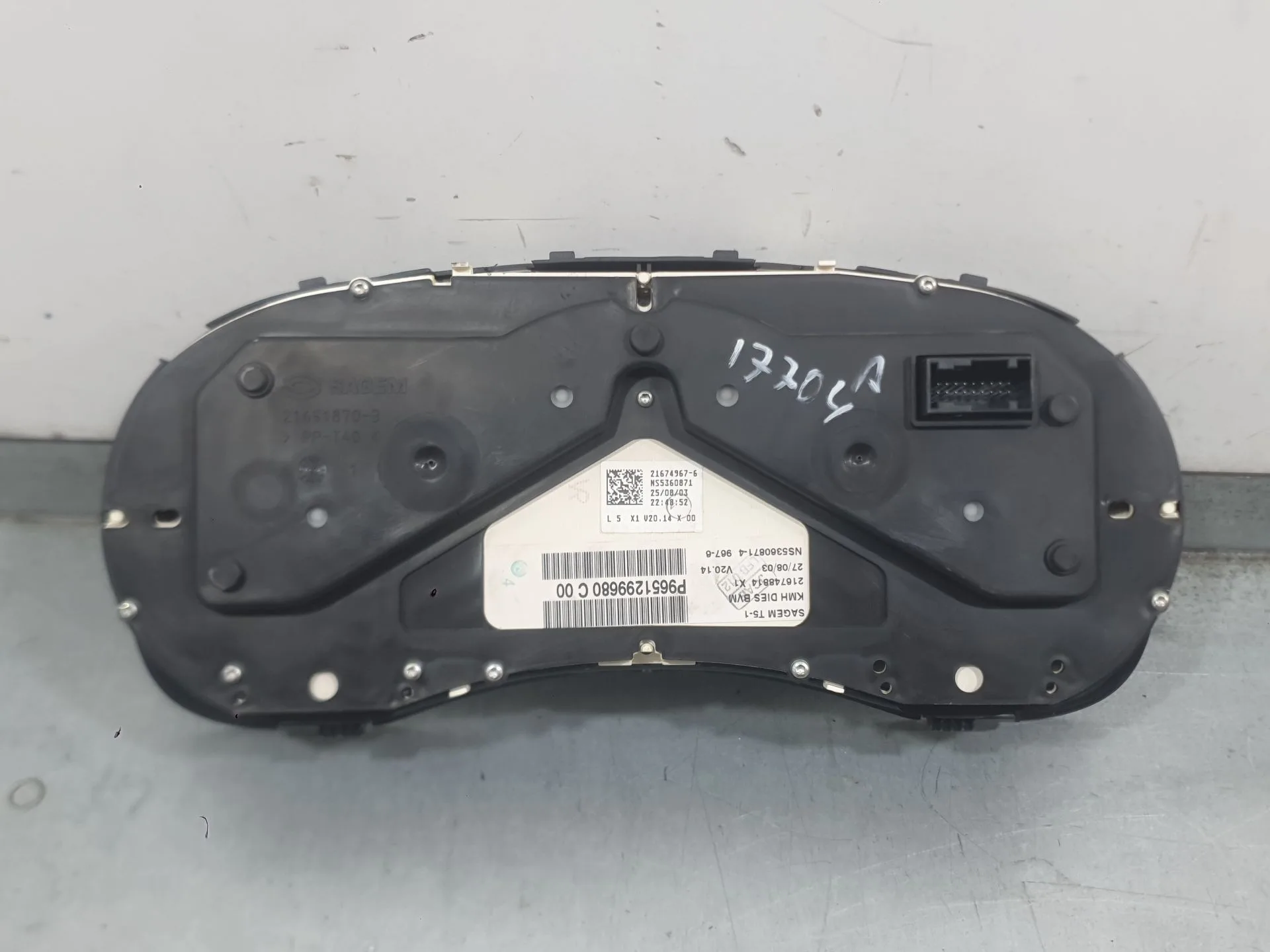Cuadro Instrumentos para Peugeot 307 Sw (3H)