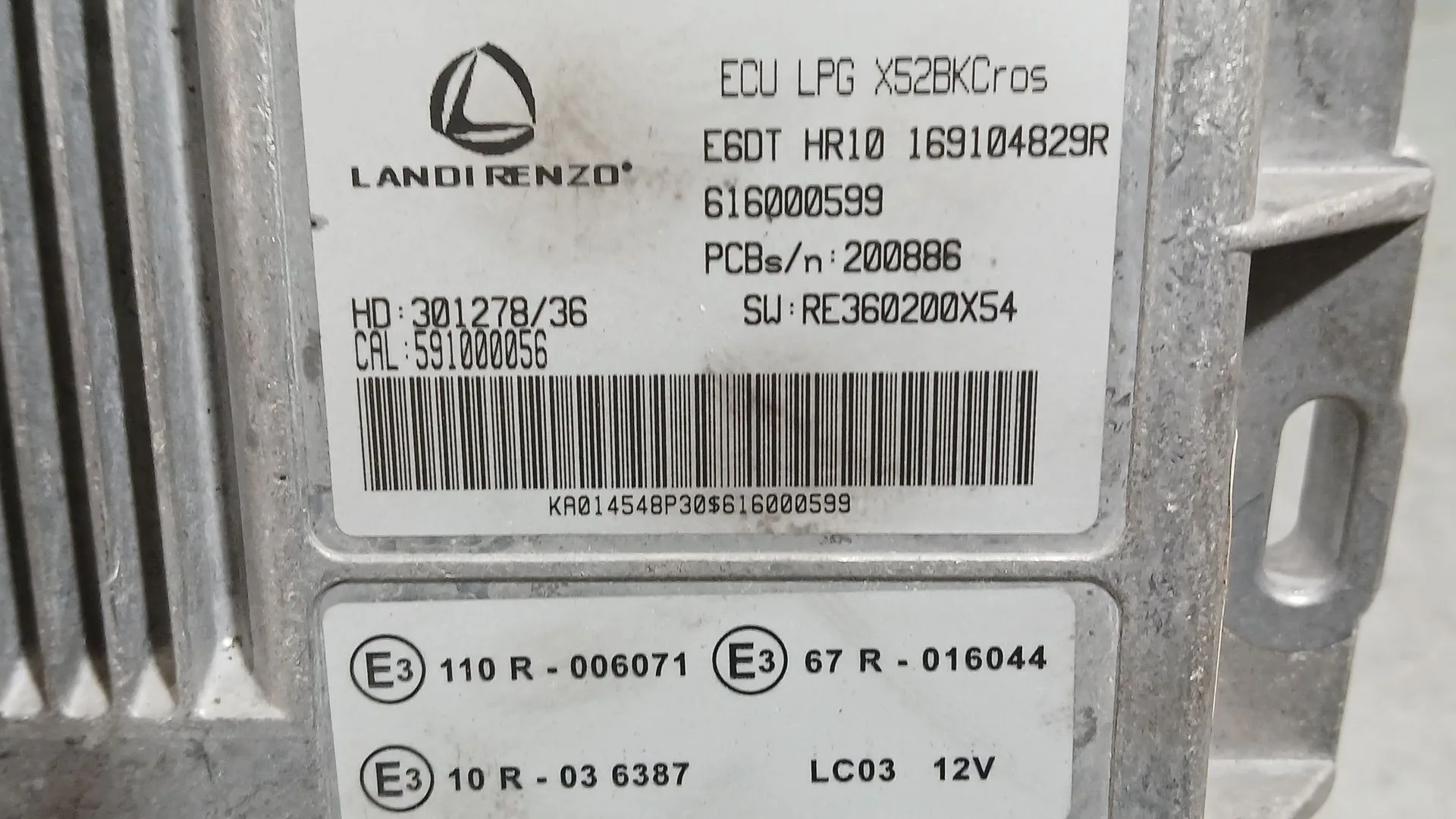 Centralita Glp para Dacia Sandero Ii (B8_)