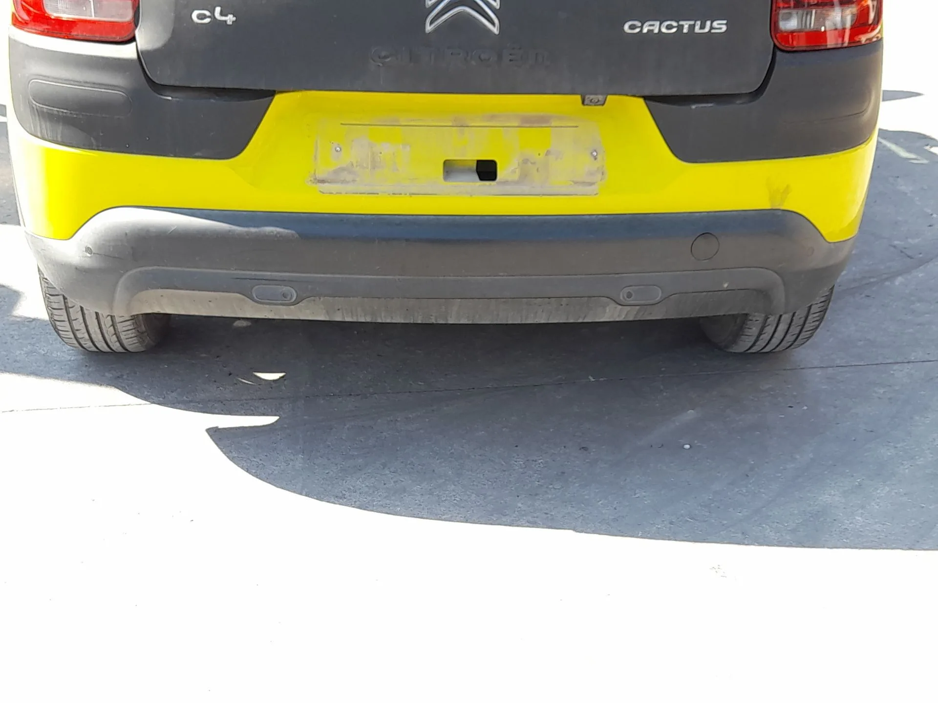 Paragolpes Trasero para Citroën C4 Cactus