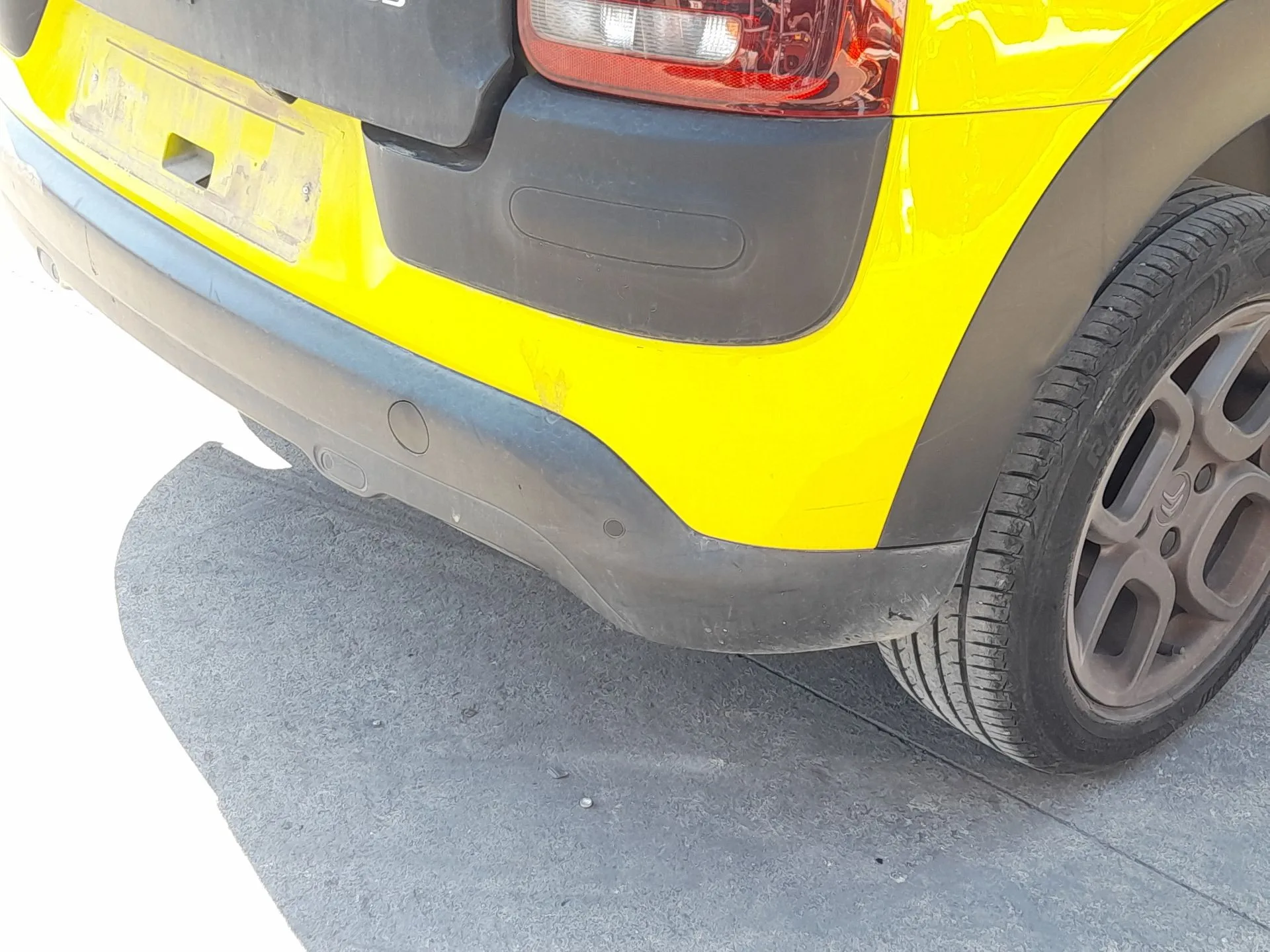 Paragolpes Trasero para Citroën C4 Cactus