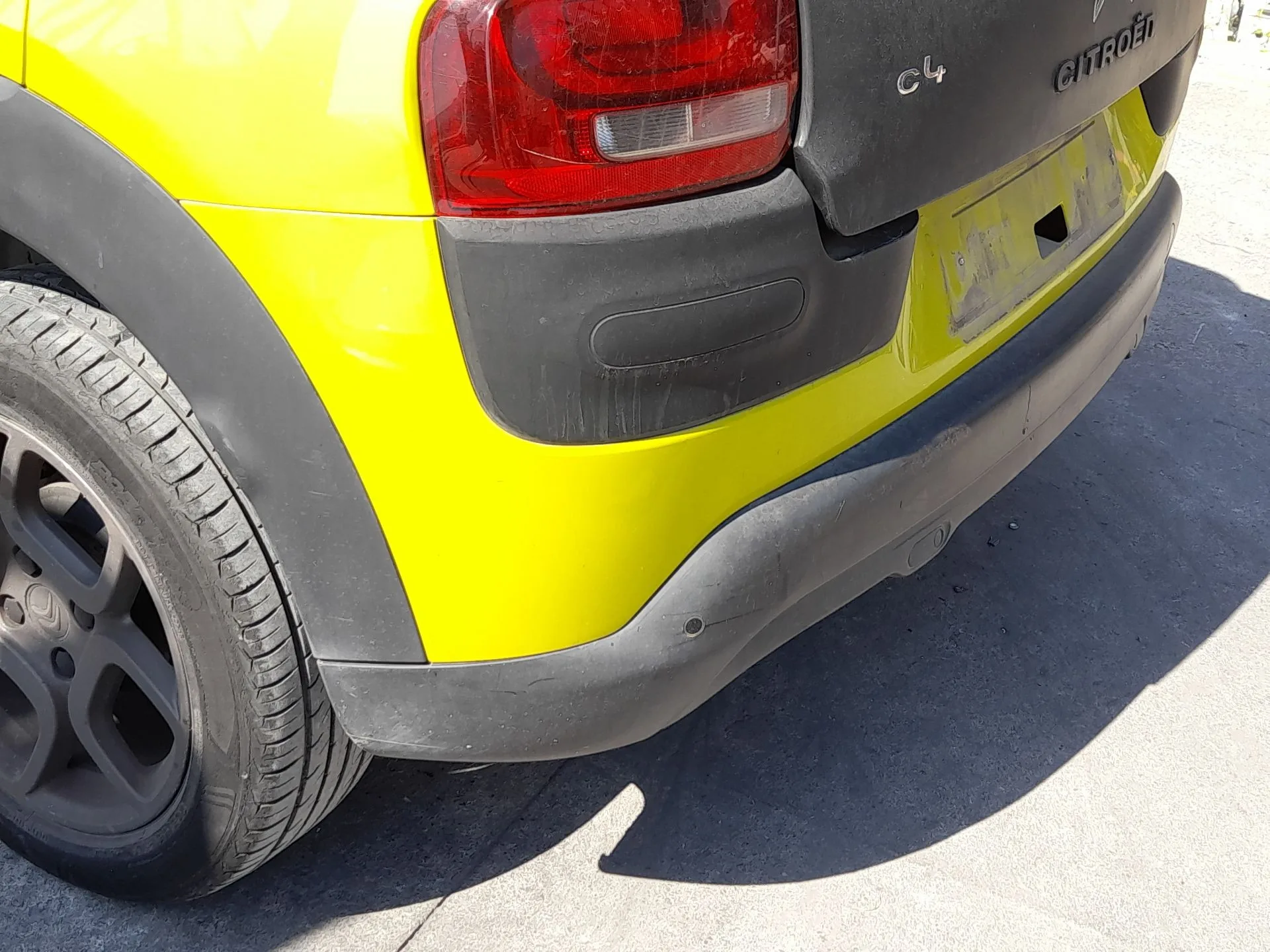 Paragolpes Trasero para Citroën C4 Cactus