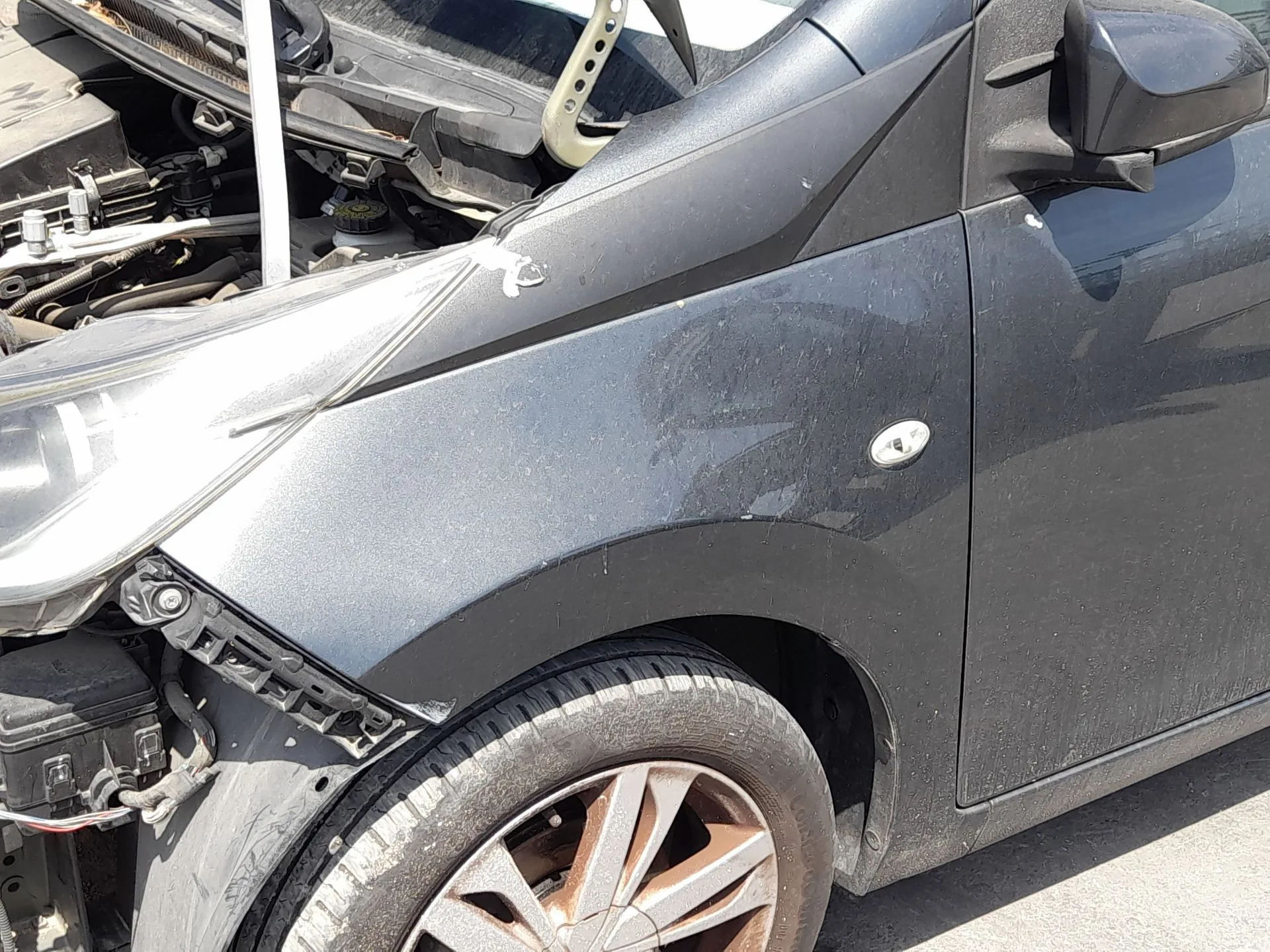 Aleta Delantera Izquierda para Toyota Aygo (_B4_)