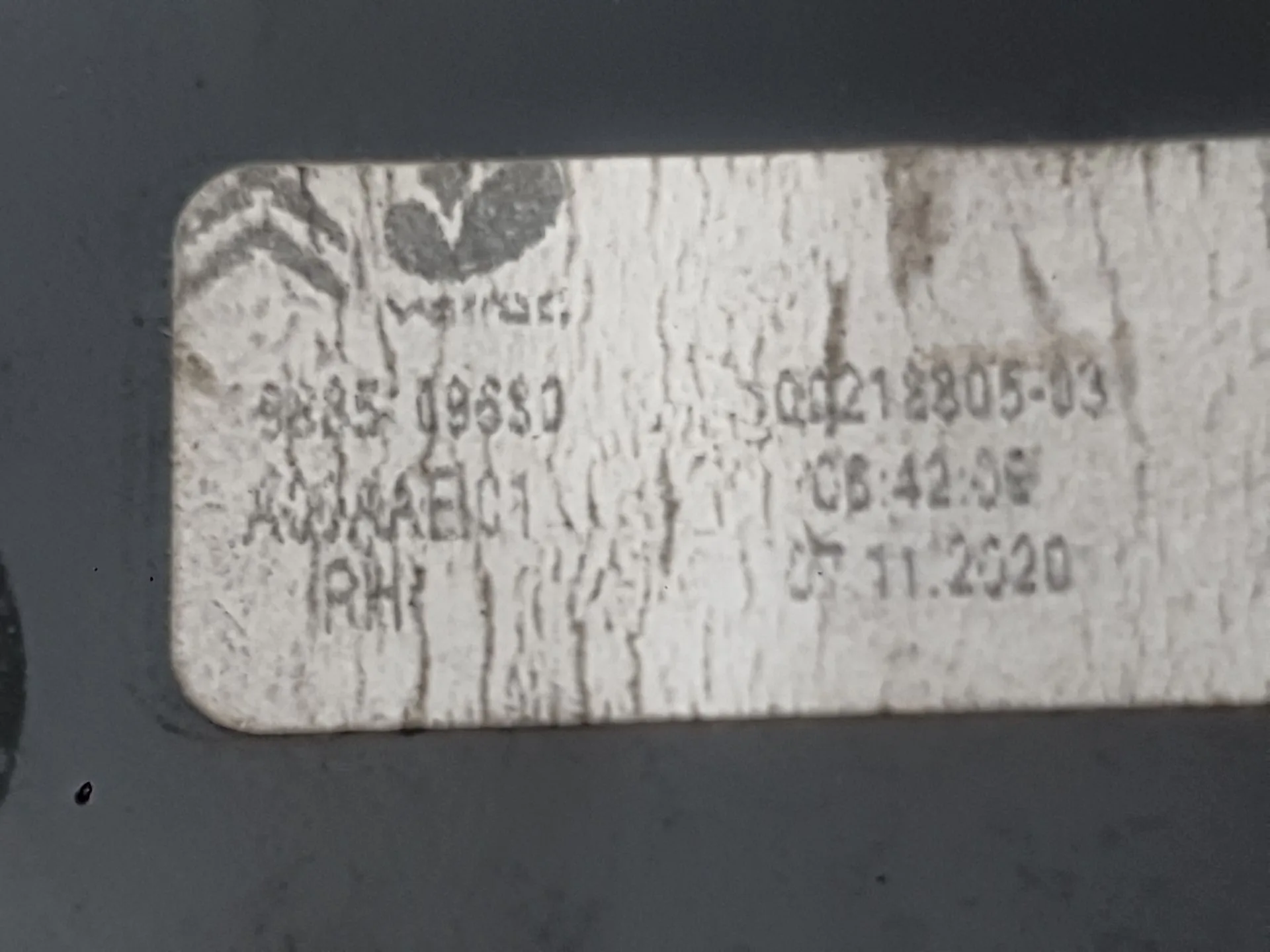Moldura para Citroën C4 Iii (Ba_, Bb_, Bc_)