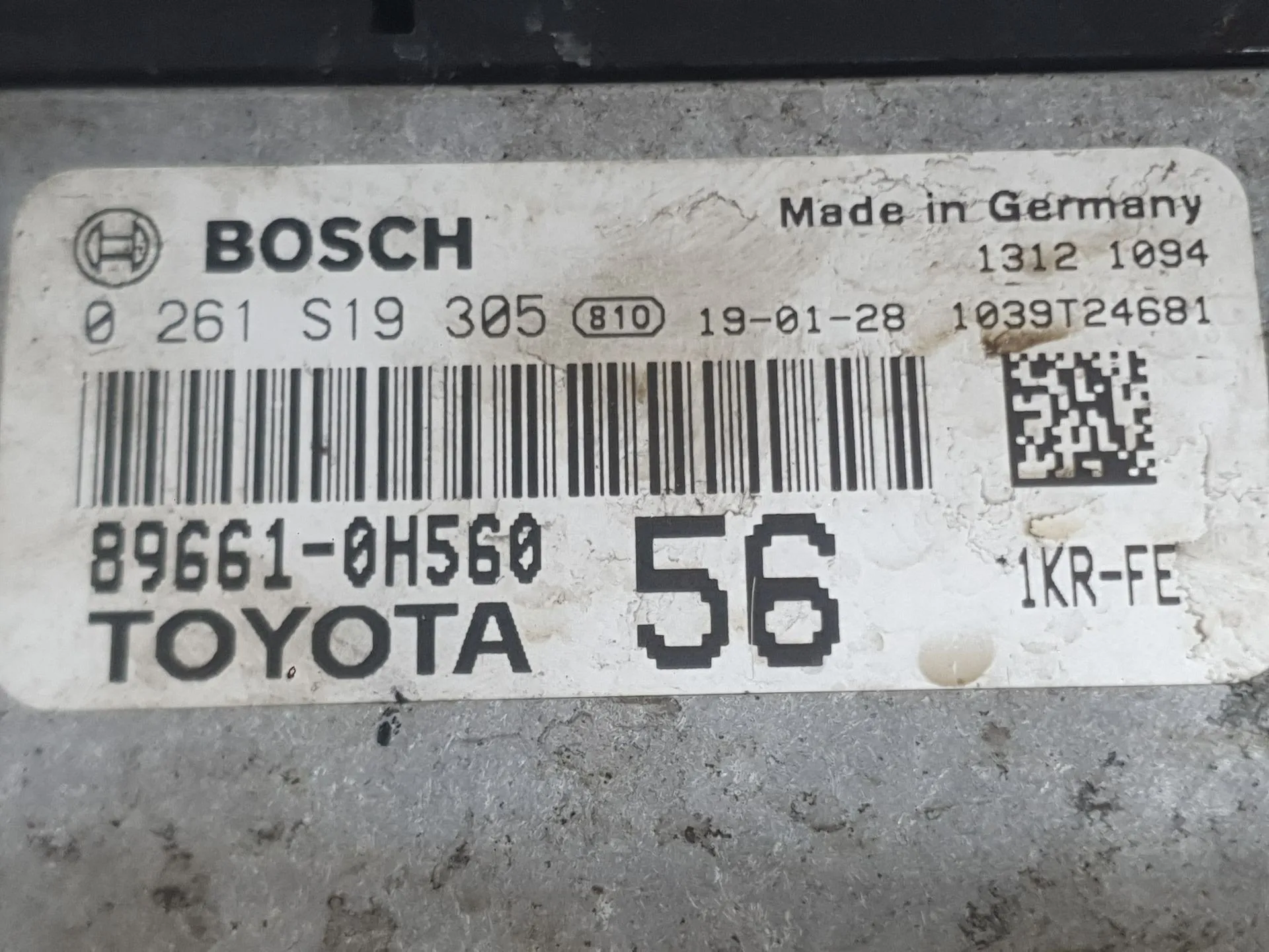 Centralita Motor Uce para Toyota Aygo (_B4_)