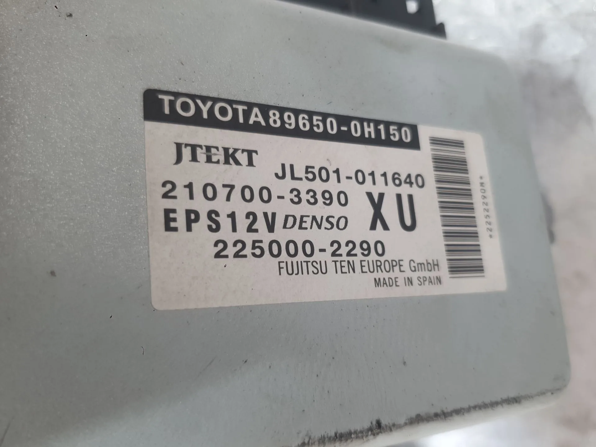 Columna Direccion para Toyota Aygo (_B4_)